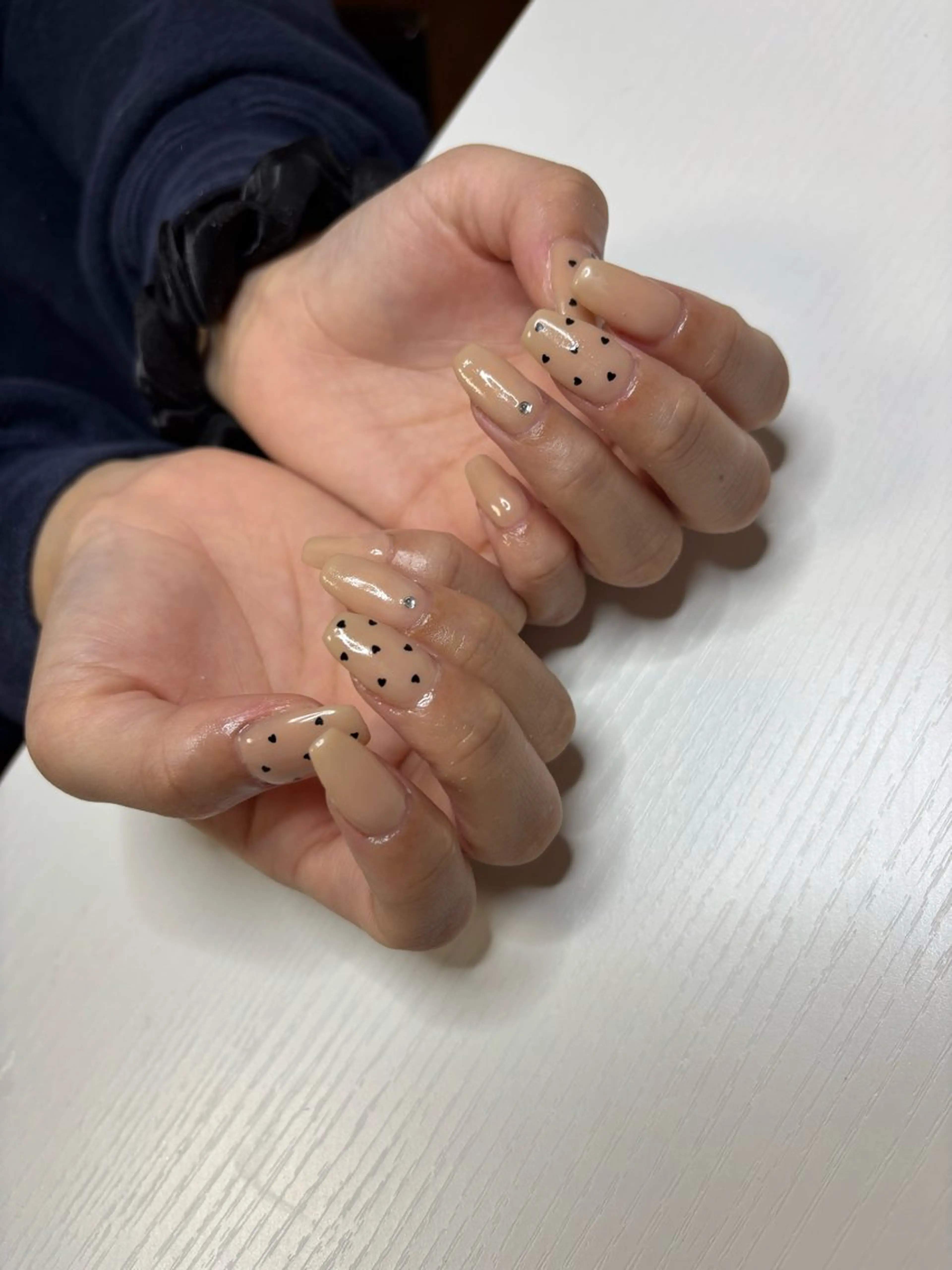 ネイル ハンドケア 川島 梨沙のネイルデザイン