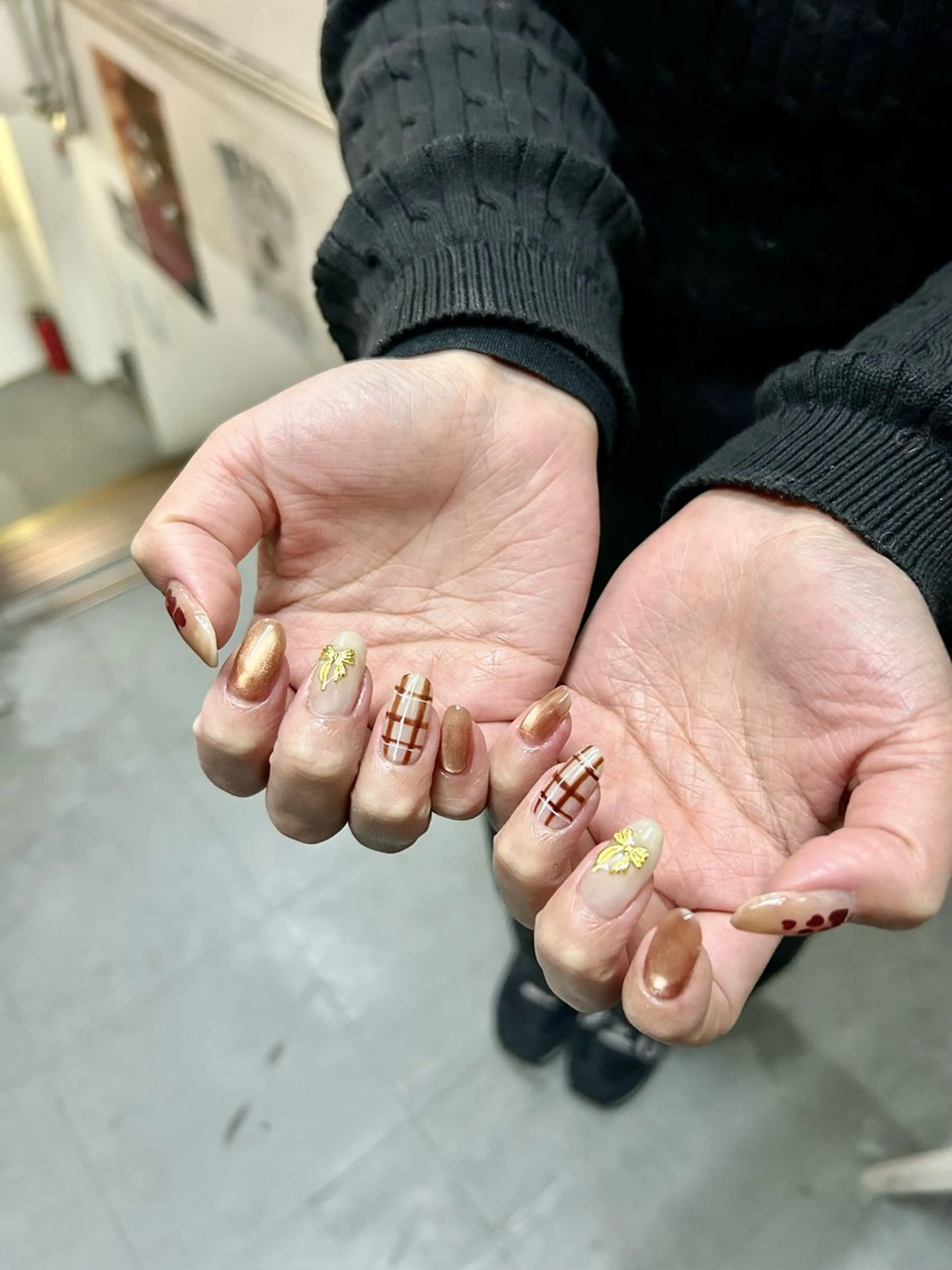 ネイル アートネイル ニュアンスネイル MANAMI /  中崎町ネイルのネイルデザイン