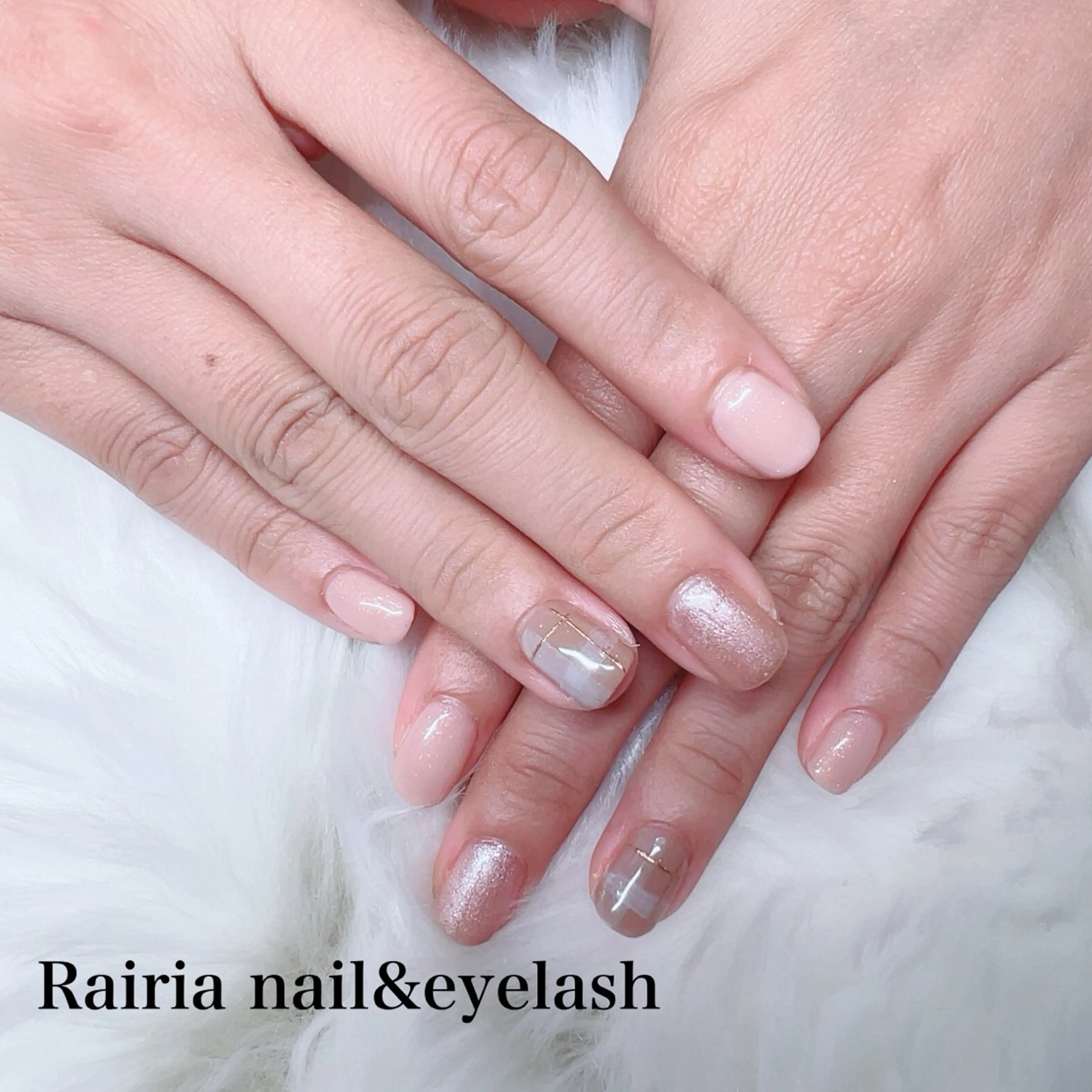 ネイル ジェルネイル パラジェル Rairia   nail所属・屋敷 理奈のネイルデザイン