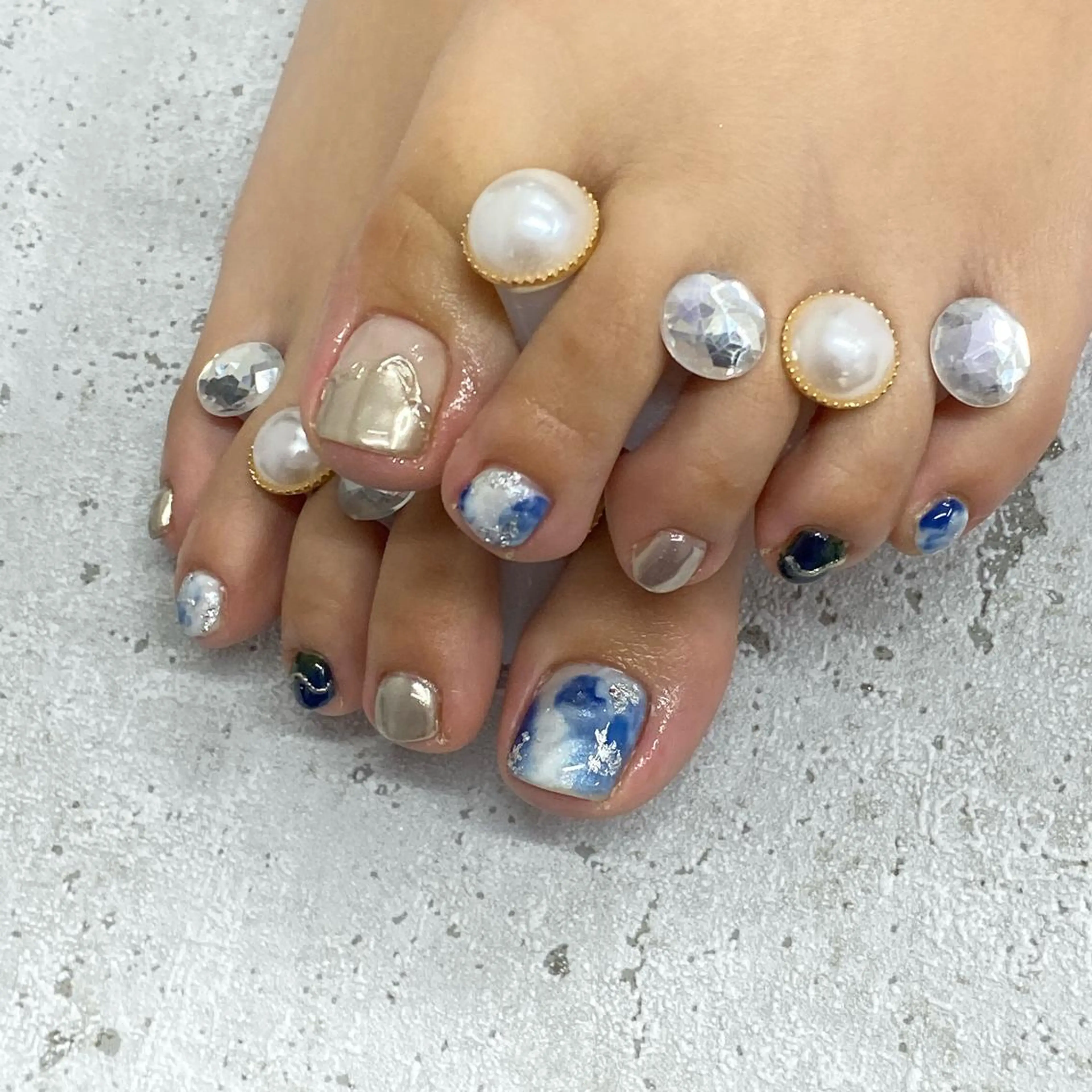 ネイル JERRIE 　 韓国ネイル/自爪育成所属・✴︎JERRIE✴︎ 浮かない◎折れない◎のネイルデザイン