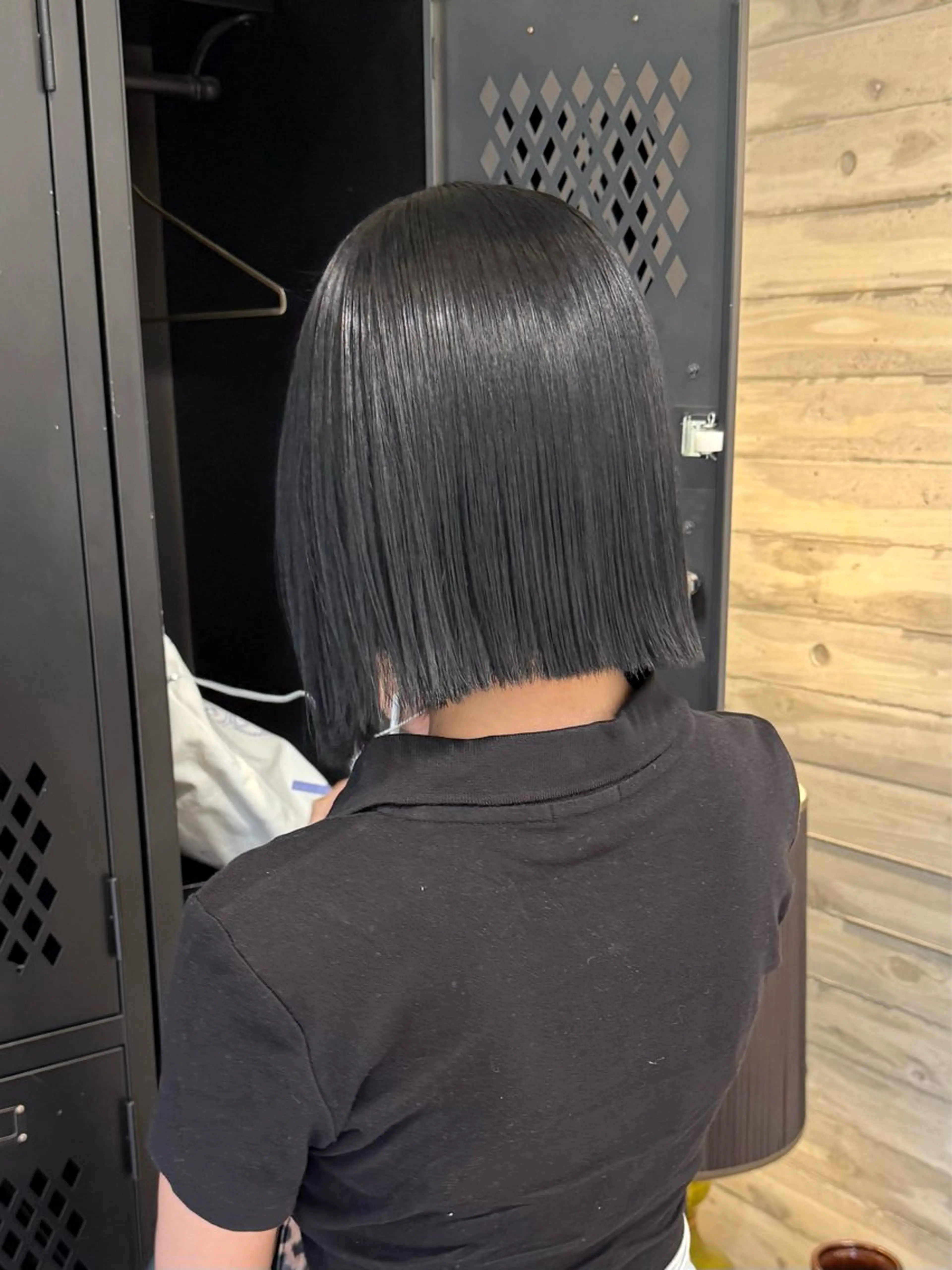 ミディアム カラー ヘアカラー トリートメント 色落ち綺麗透明感カラ /ボブ/ナカツヒカルのヘアスタイル