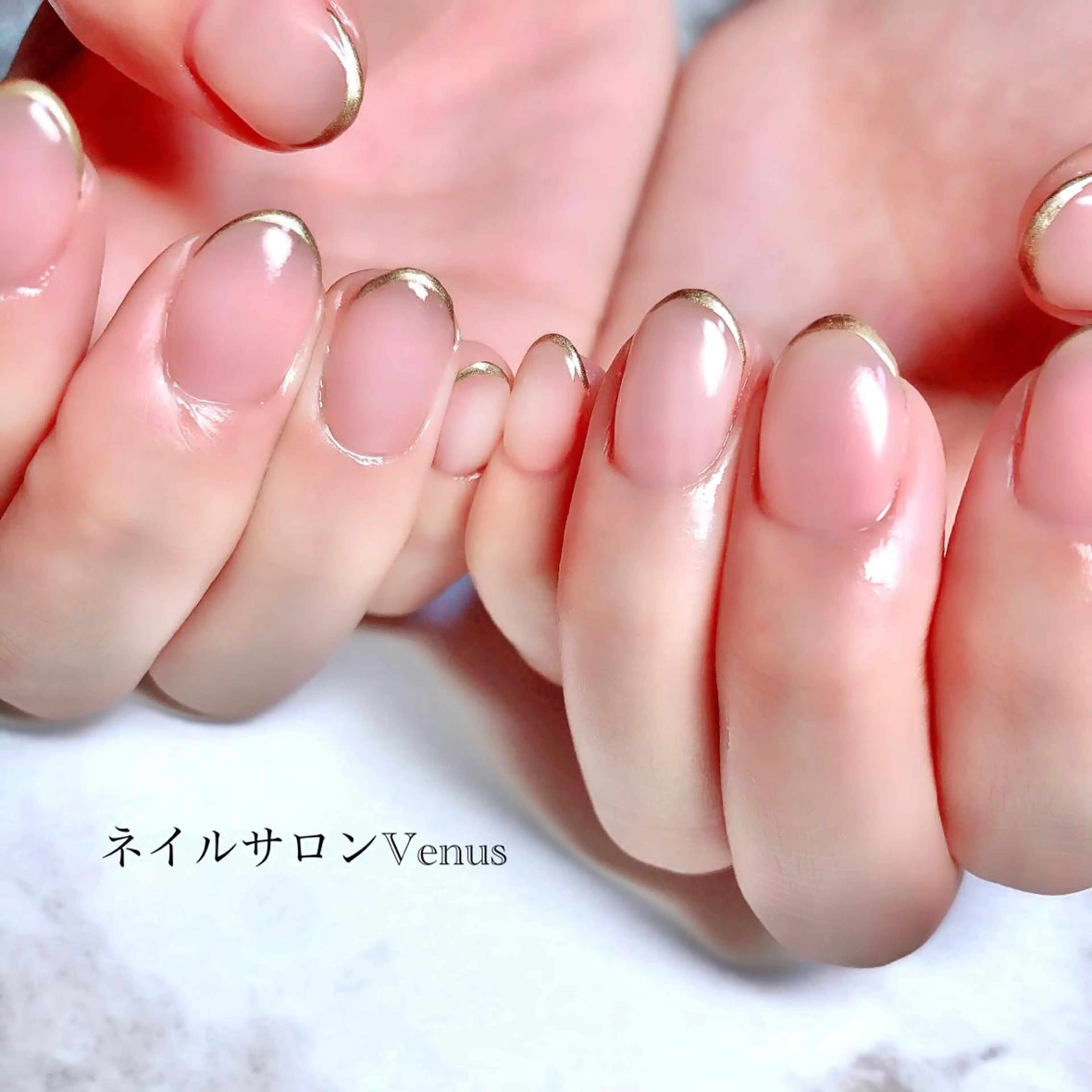 ネイル フレンチネイル ハンドネイル Nail salon Venusのネイルデザイン