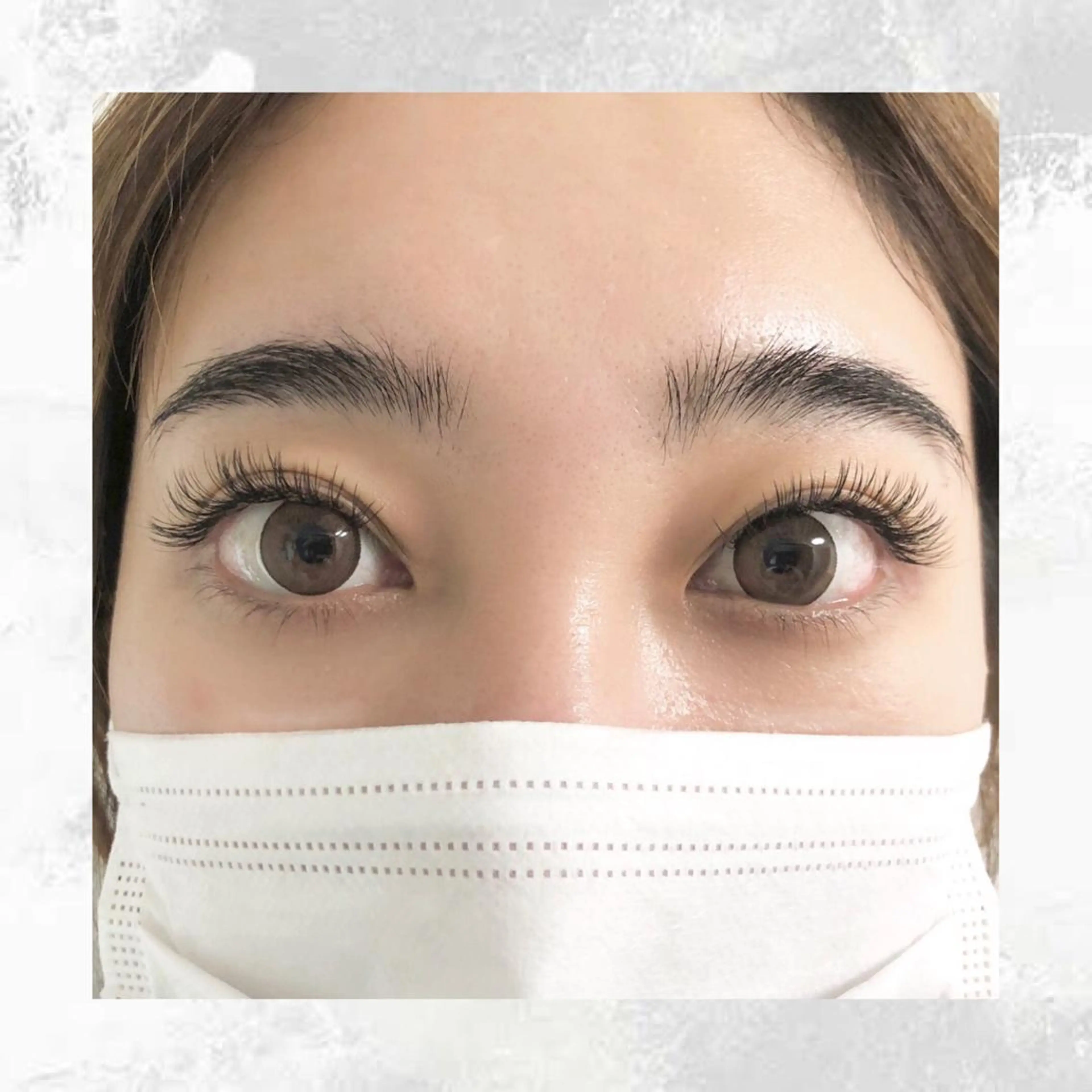 マツエク・マツパ Aim NAIL&EYELASH.BROW立花店所属・Aim立花店 Mihoのマツエク・マツパデザイン