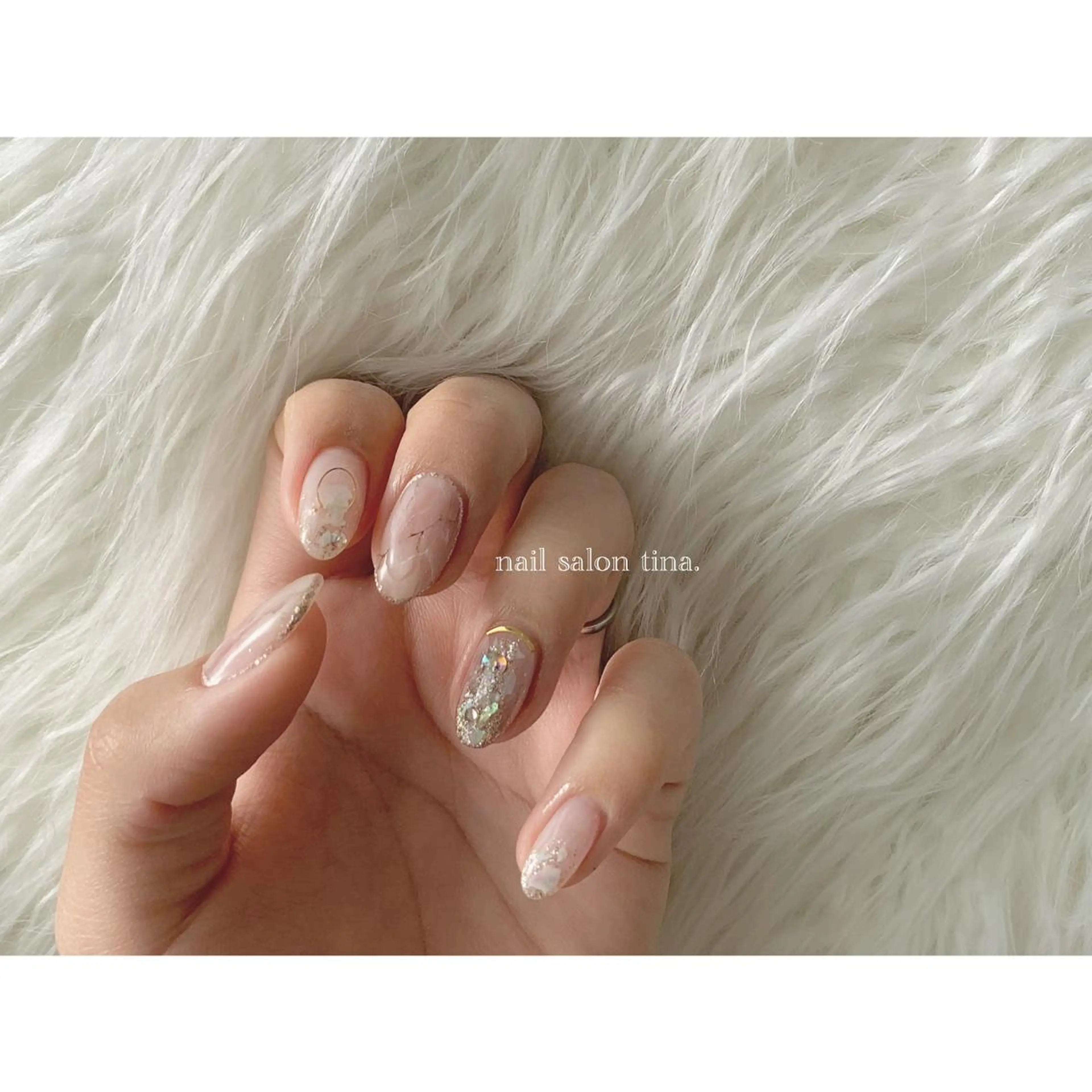 ネイル nail salon tina.所属・中山 はづきのネイルデザイン