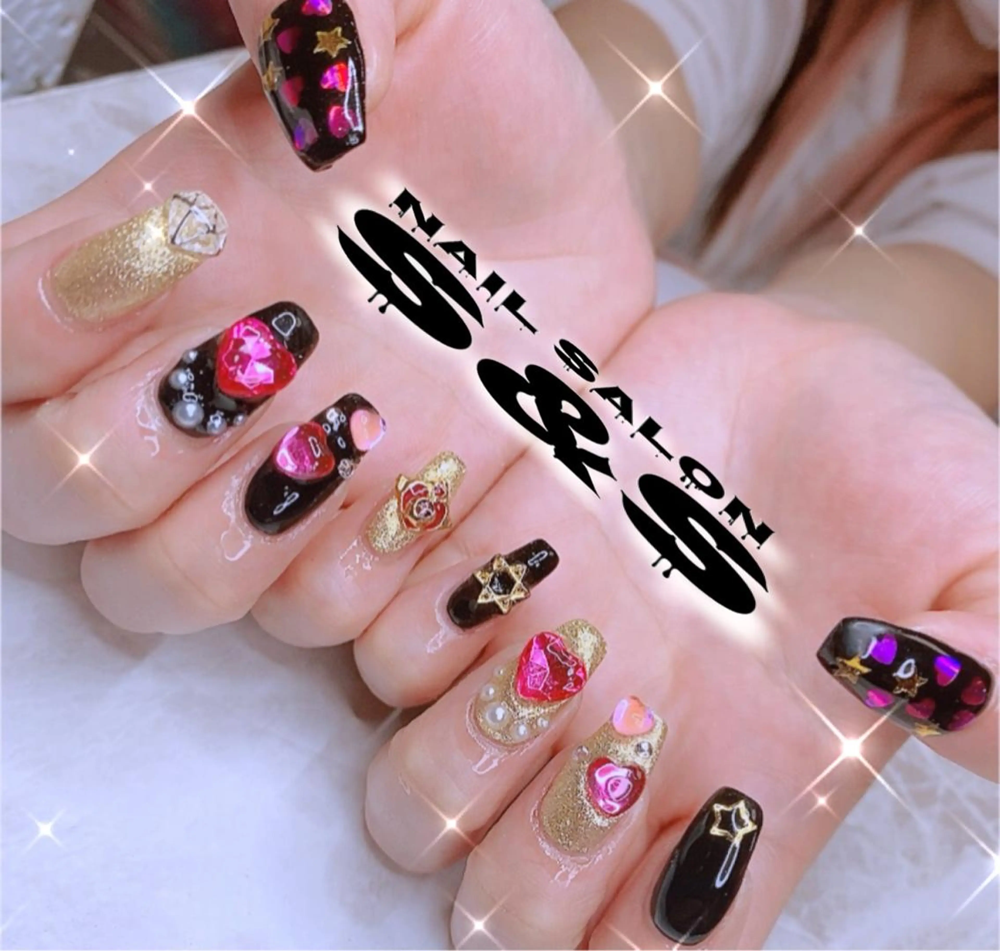 ネイル 長さ出し メンズネイル 持ち込み スカルプネイル S&S 村田小百合のネイルデザイン