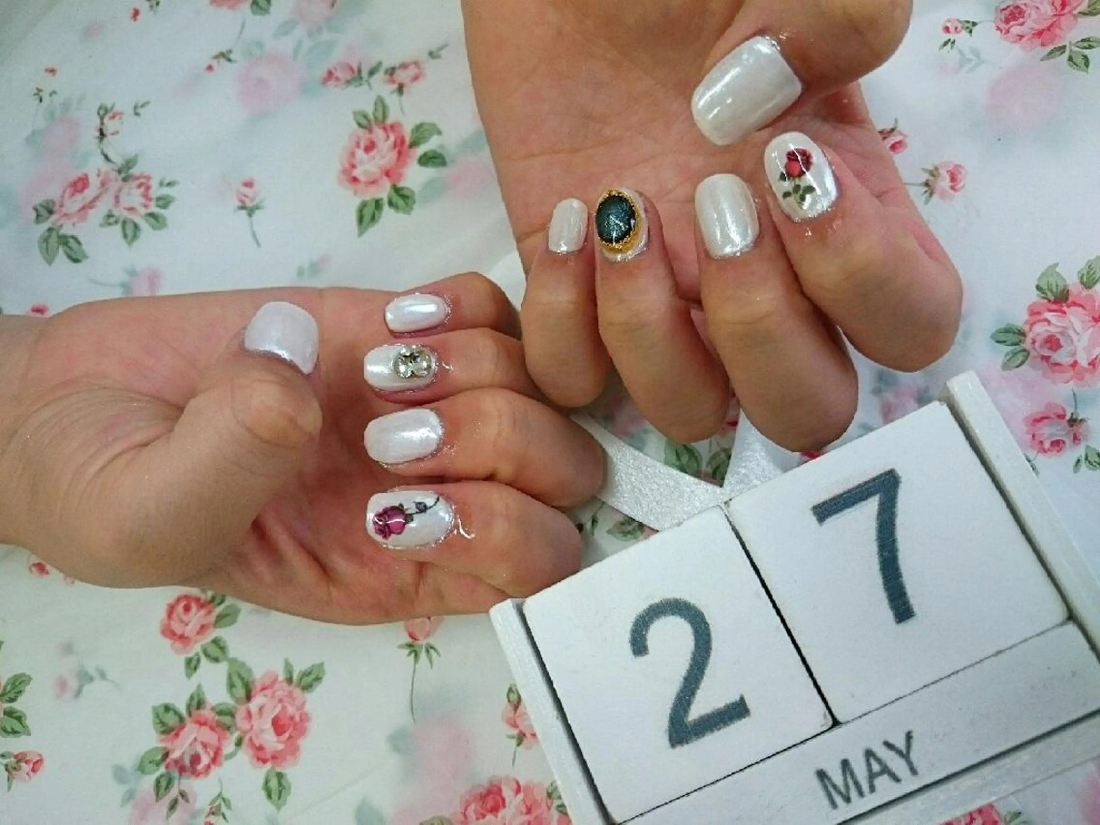 ネイル ミラーネイル JEWEL nailのネイルデザイン