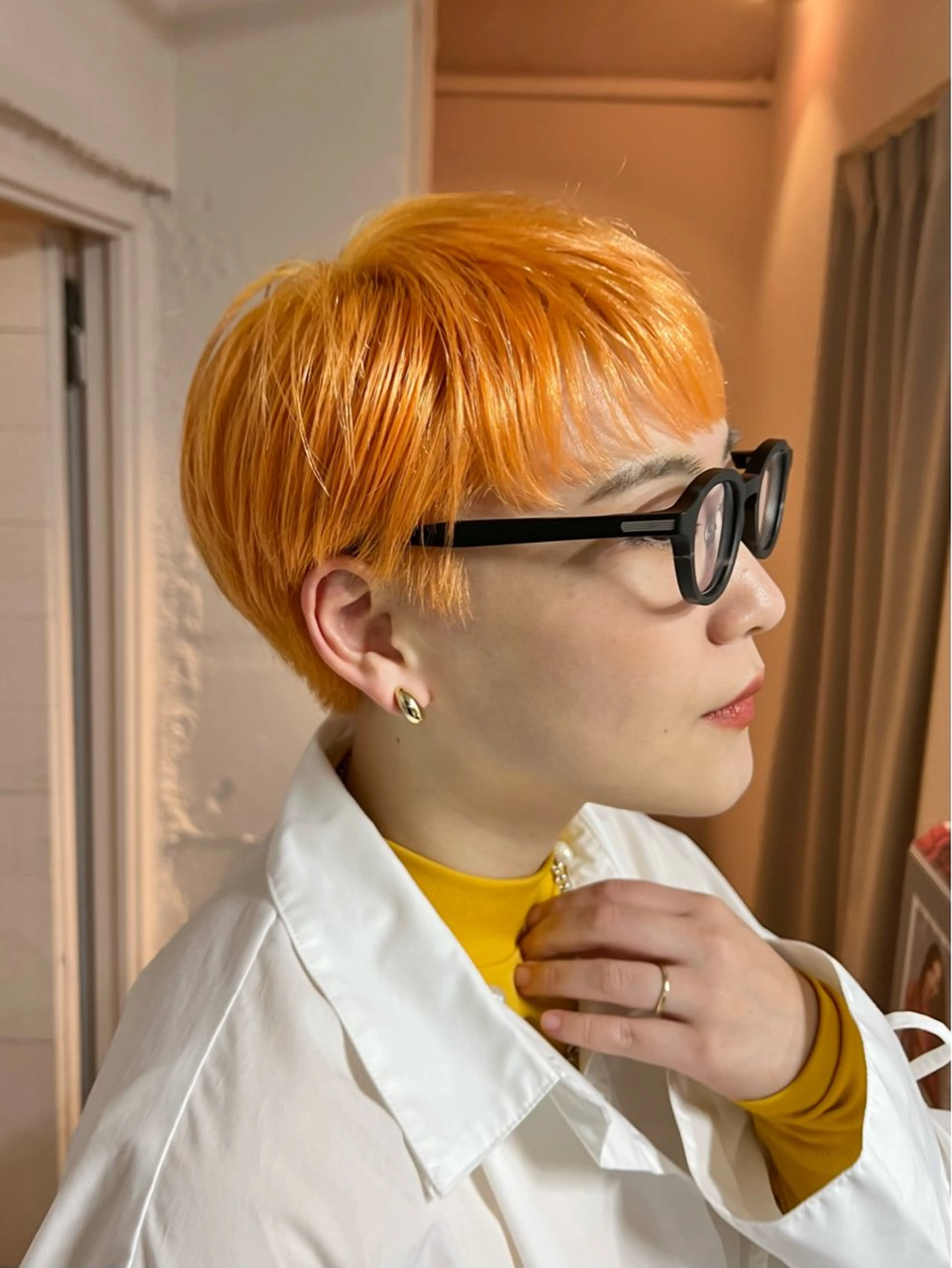 ショート カット ヘアカラー tokute Takahashiのヘアスタイル