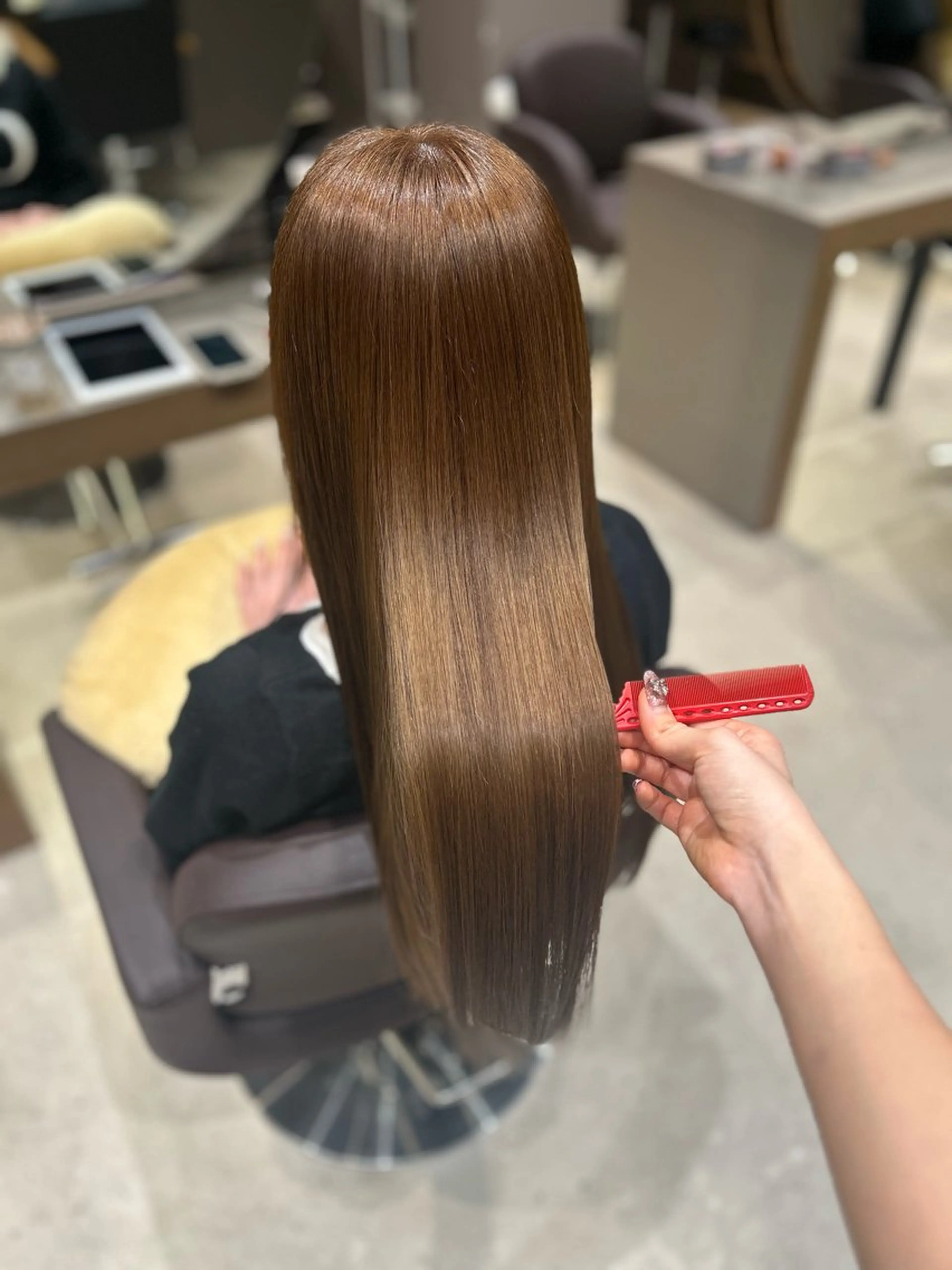 ロング ヘアカラー トリートメント ☀️柏木 ほのか☀️のヘアスタイル