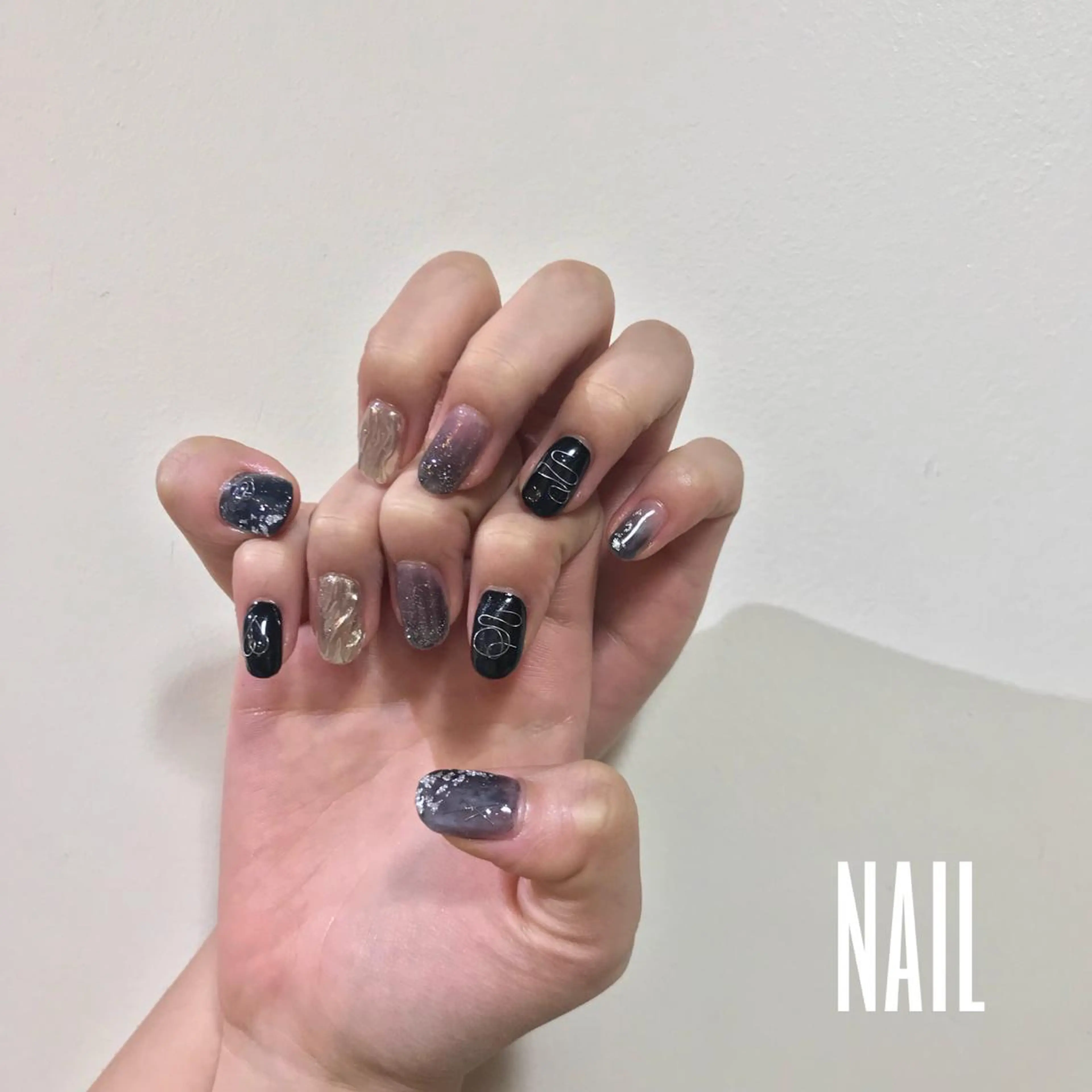 ネイル 【淡色color/ nail】maikoのネイルデザイン