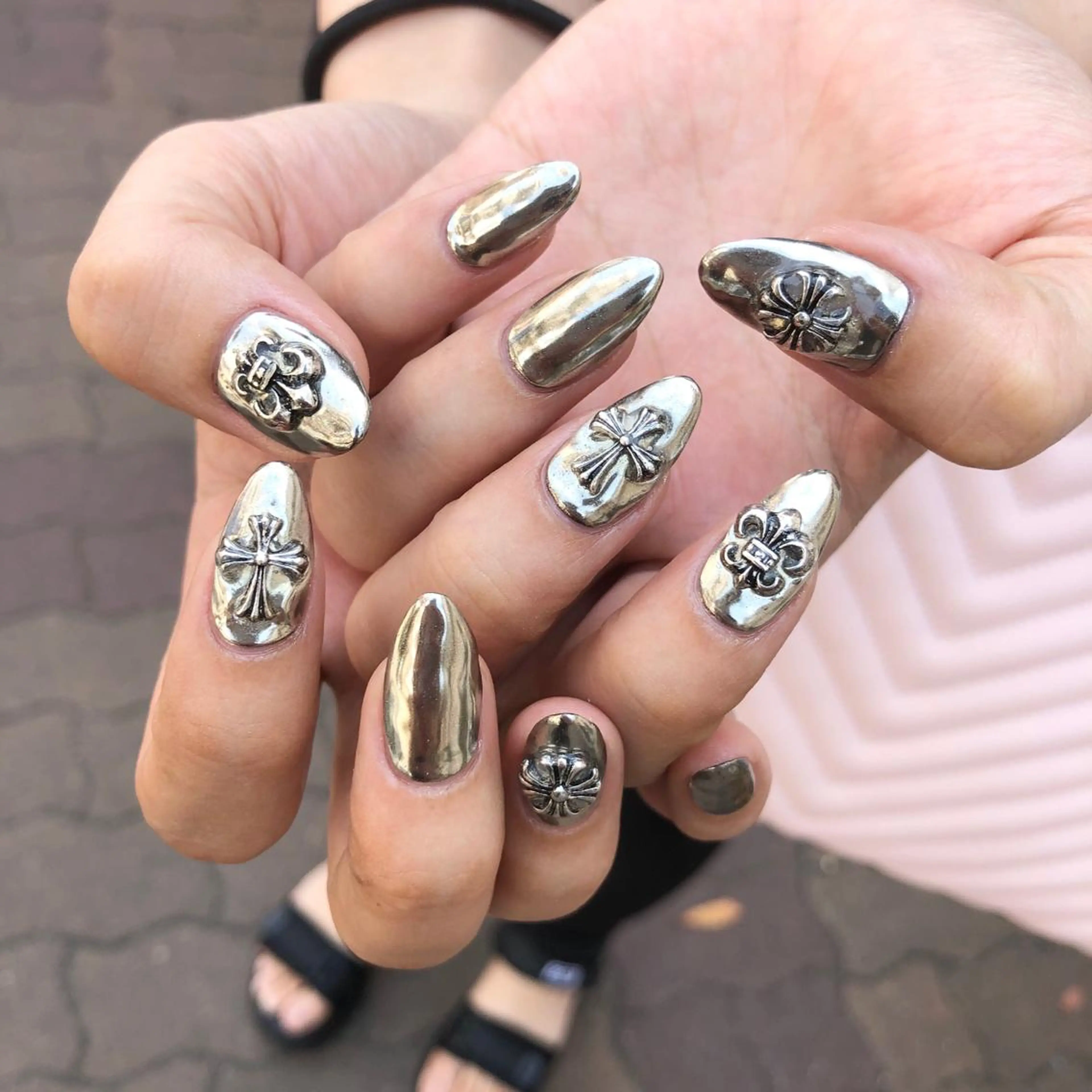 ロング カラー キッズ ネイル マツエク・マツパ 福田 加奈のネイルデザイン