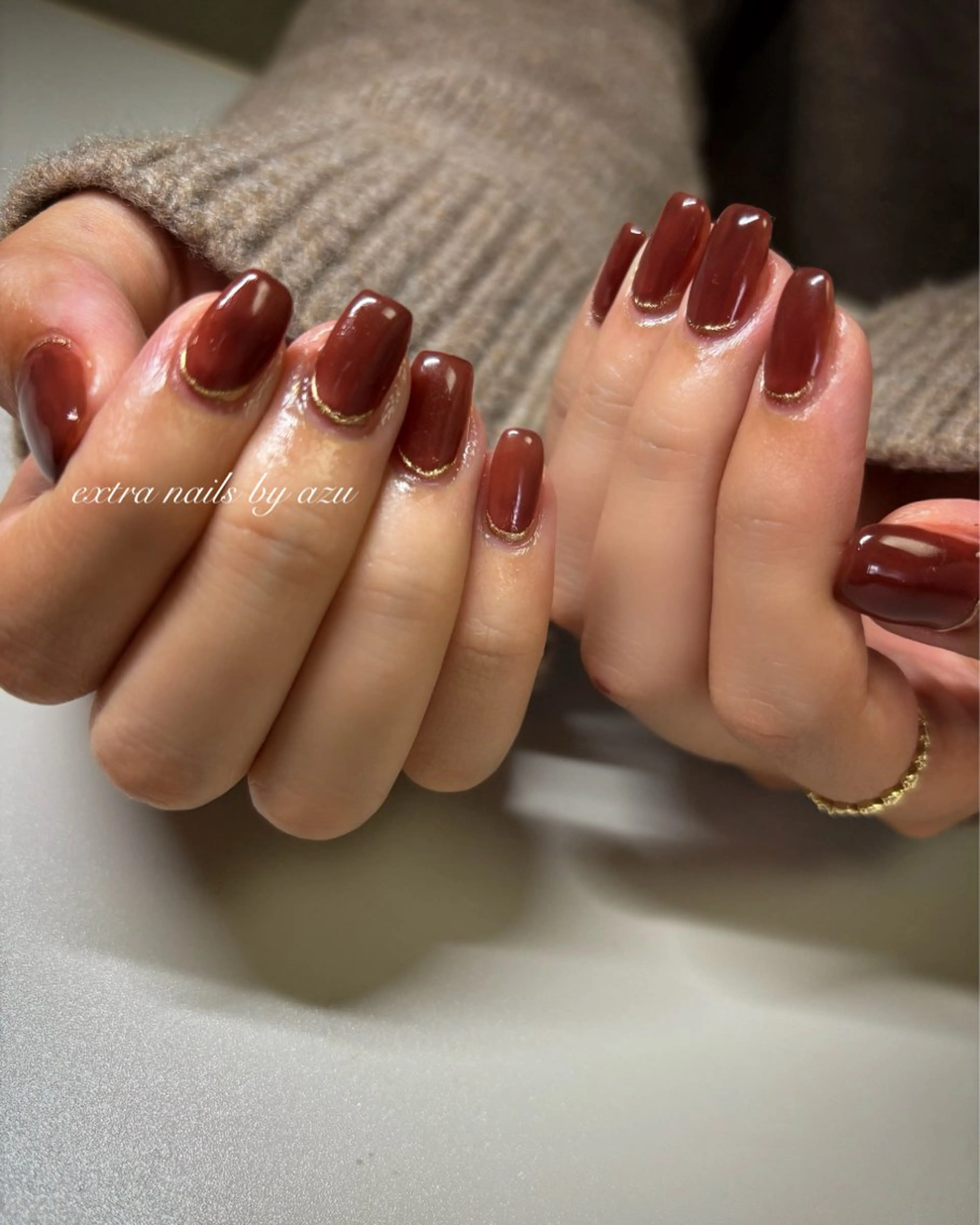 ネイル ミラーネイル ハンドネイル extranails ／lemellaのネイルデザイン