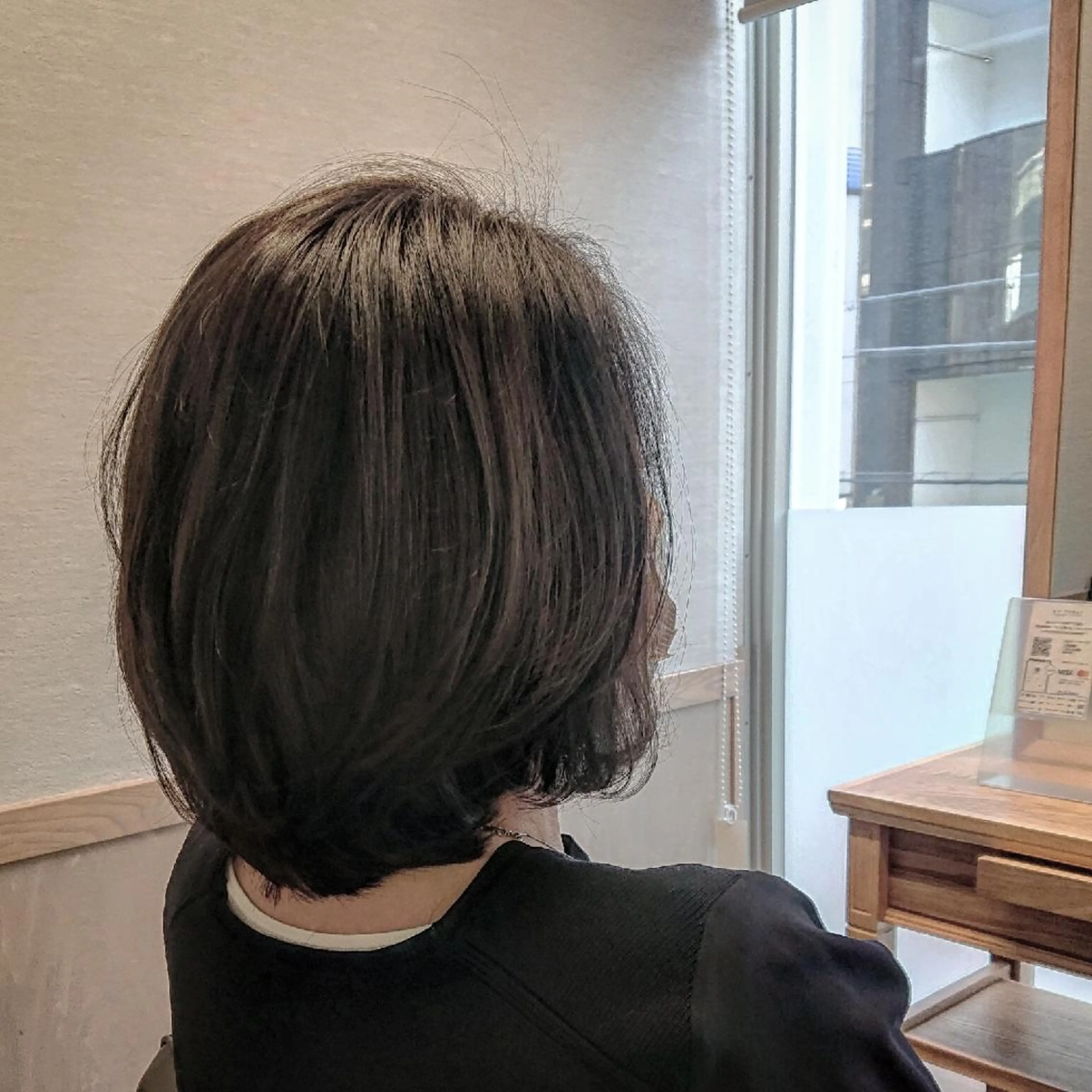 ミディアム ボブレイヤー ミディアムレイヤー ボブ レイヤーカット GARDEN NEW YORK所属・片浦 常翔のヘアスタイル