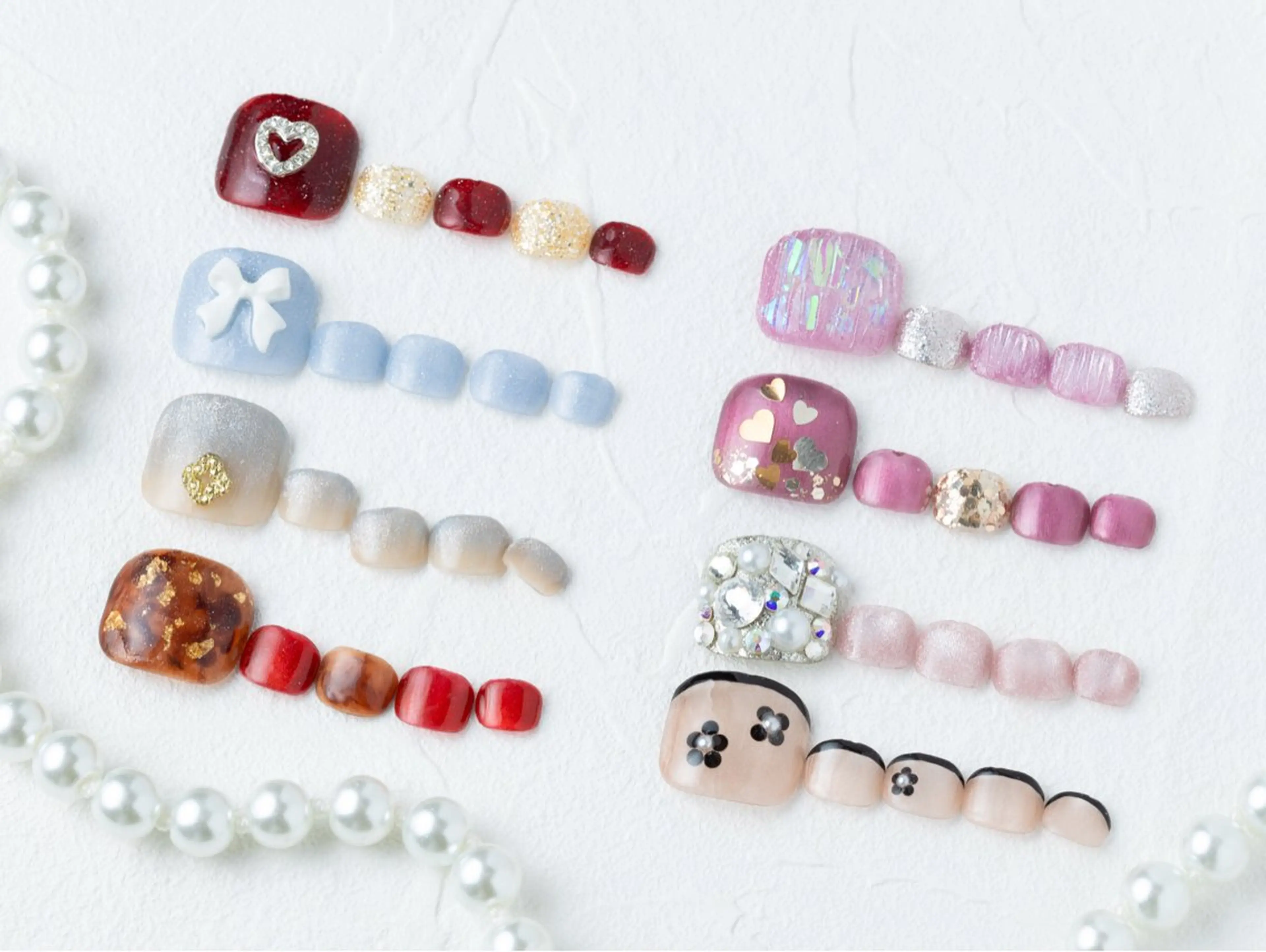 【フット👣】フットバス付き🛁種類豊富の定額デザインコース🦋　※指名料¥880掛かりますの写真