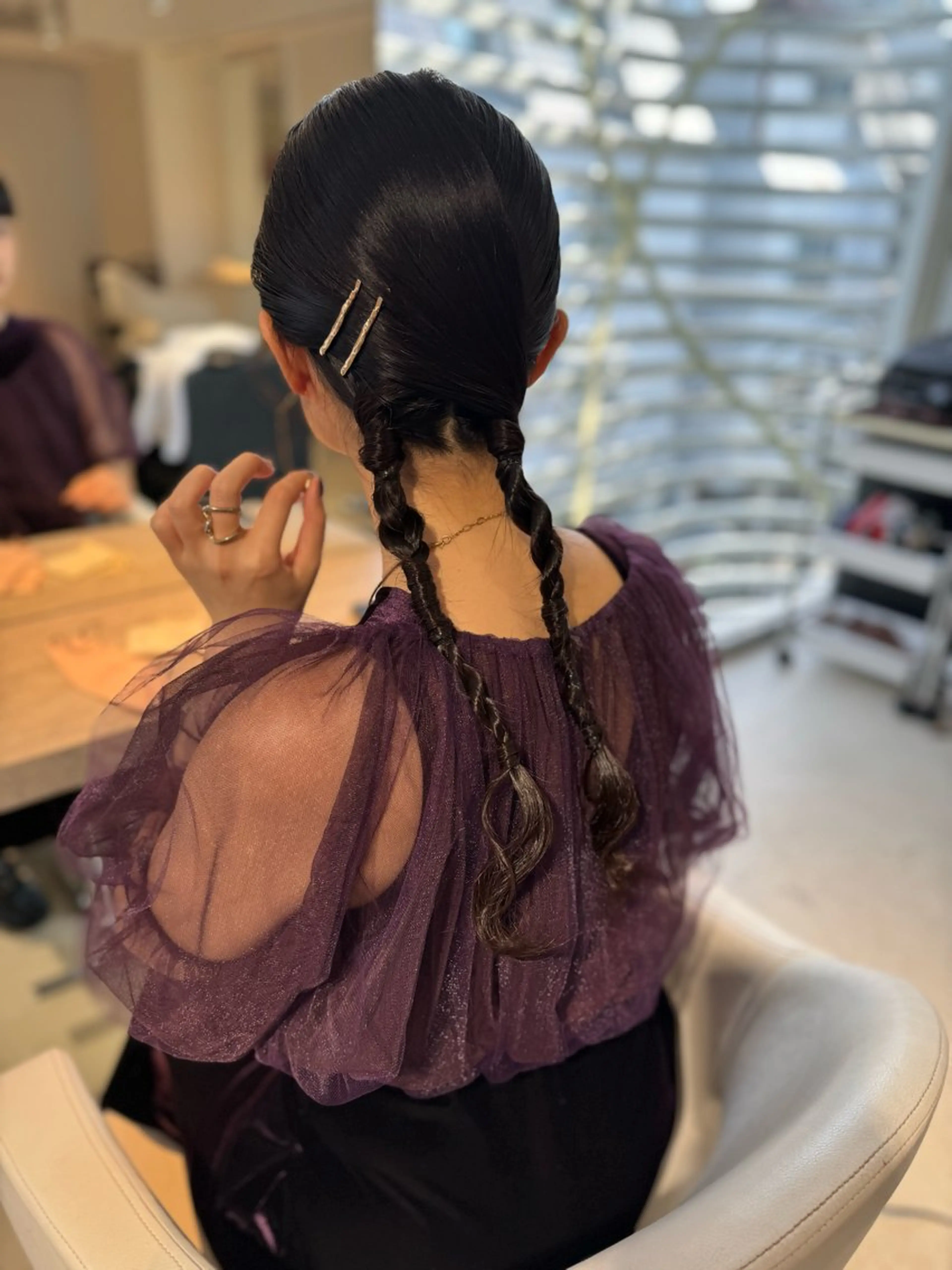 ロング ヘアアレンジ ヘアセット 絶対カワイイ保証💕 カワノ　チヒロのヘアスタイル