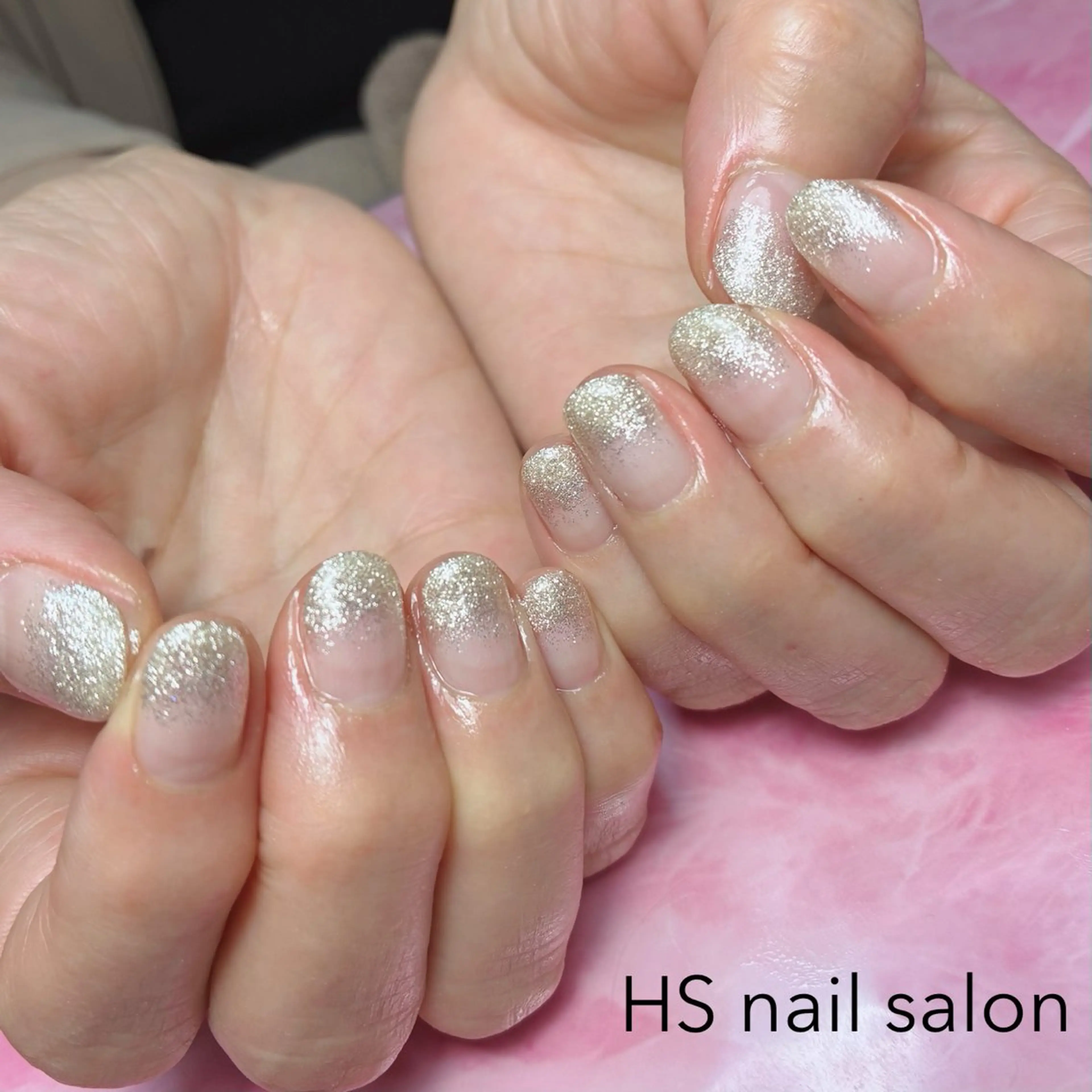 ショート ハンドネイル hs nail salonのネイルデザイン