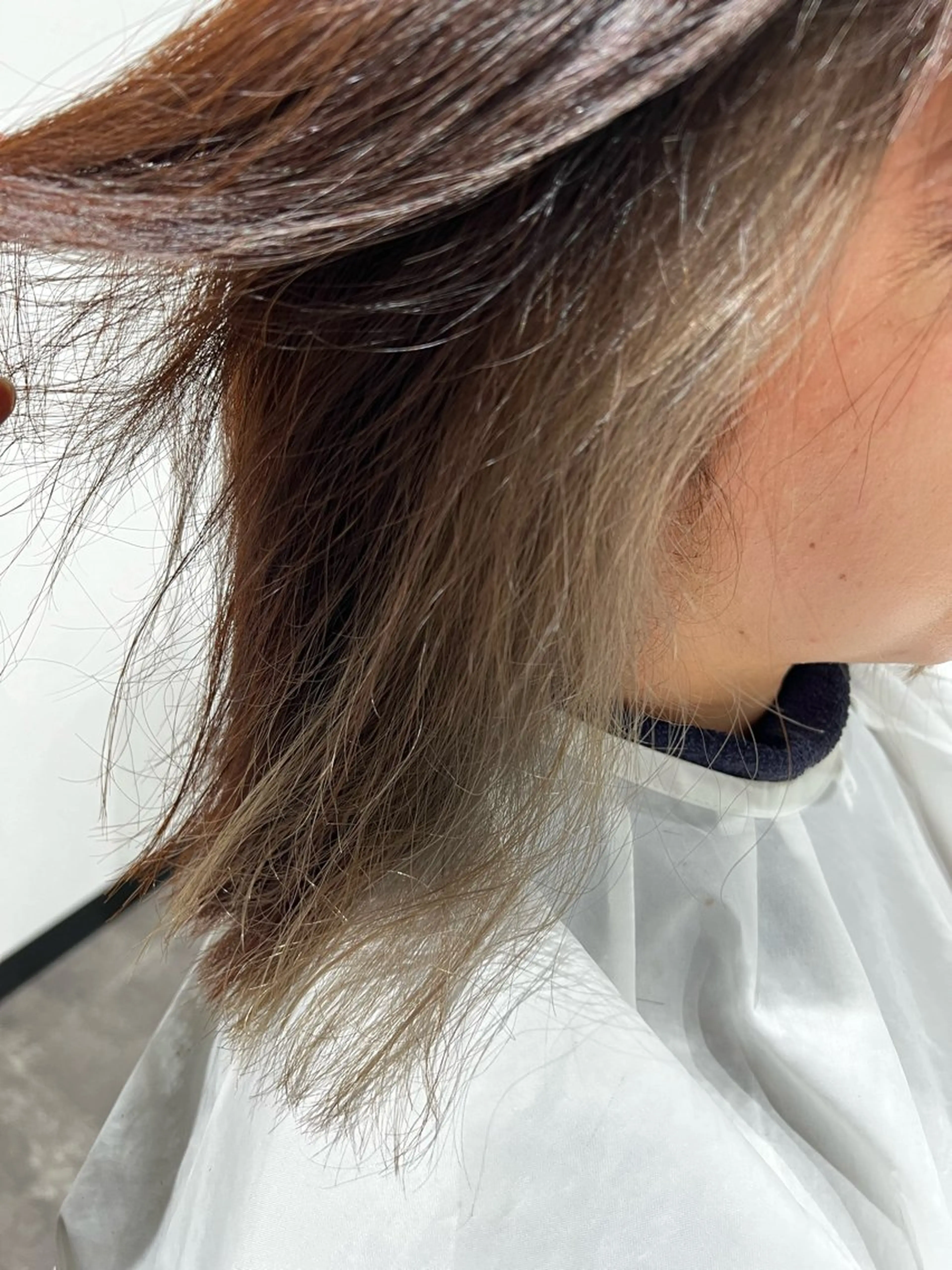 ミディアム 福田 秀好のヘアスタイル