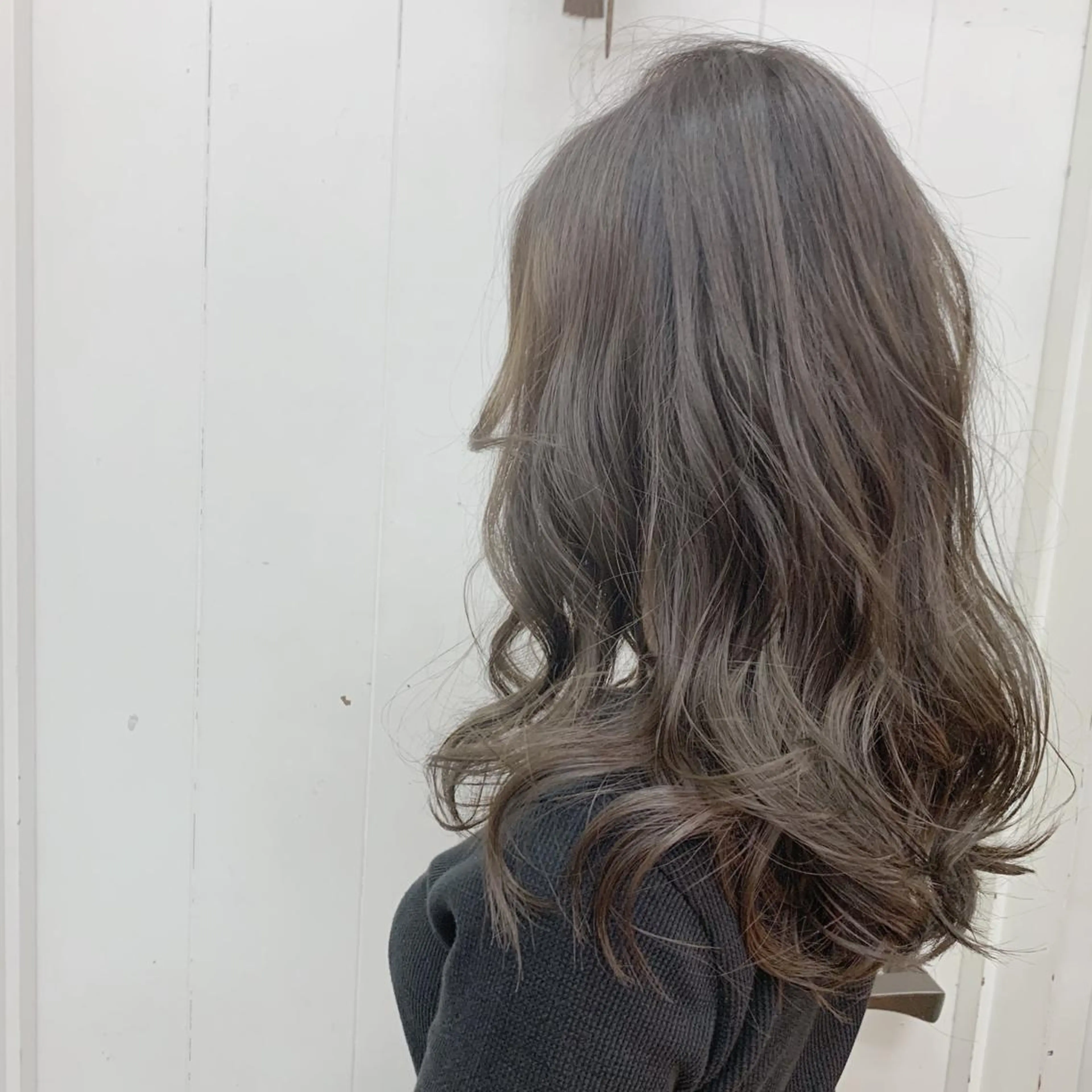 セミロング カラー グレージュ カット ヘアカラー ヘッドスパ 🌿大人かわいいヘア 🌿Ayahaのヘアスタイル