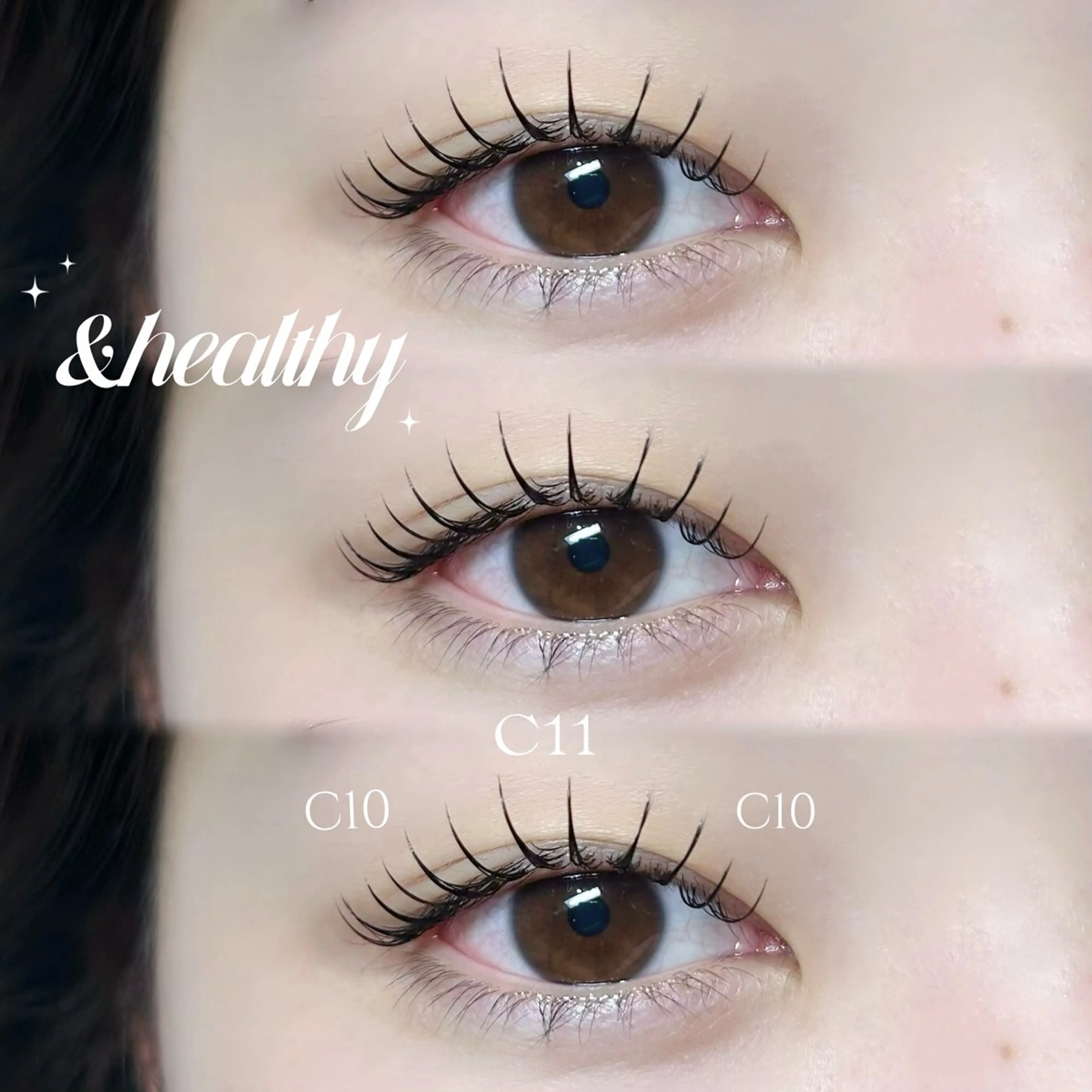 マツエク・マツパ 束感まつ毛 マツエク 佐藤 愛海のマツエク・マツパデザイン