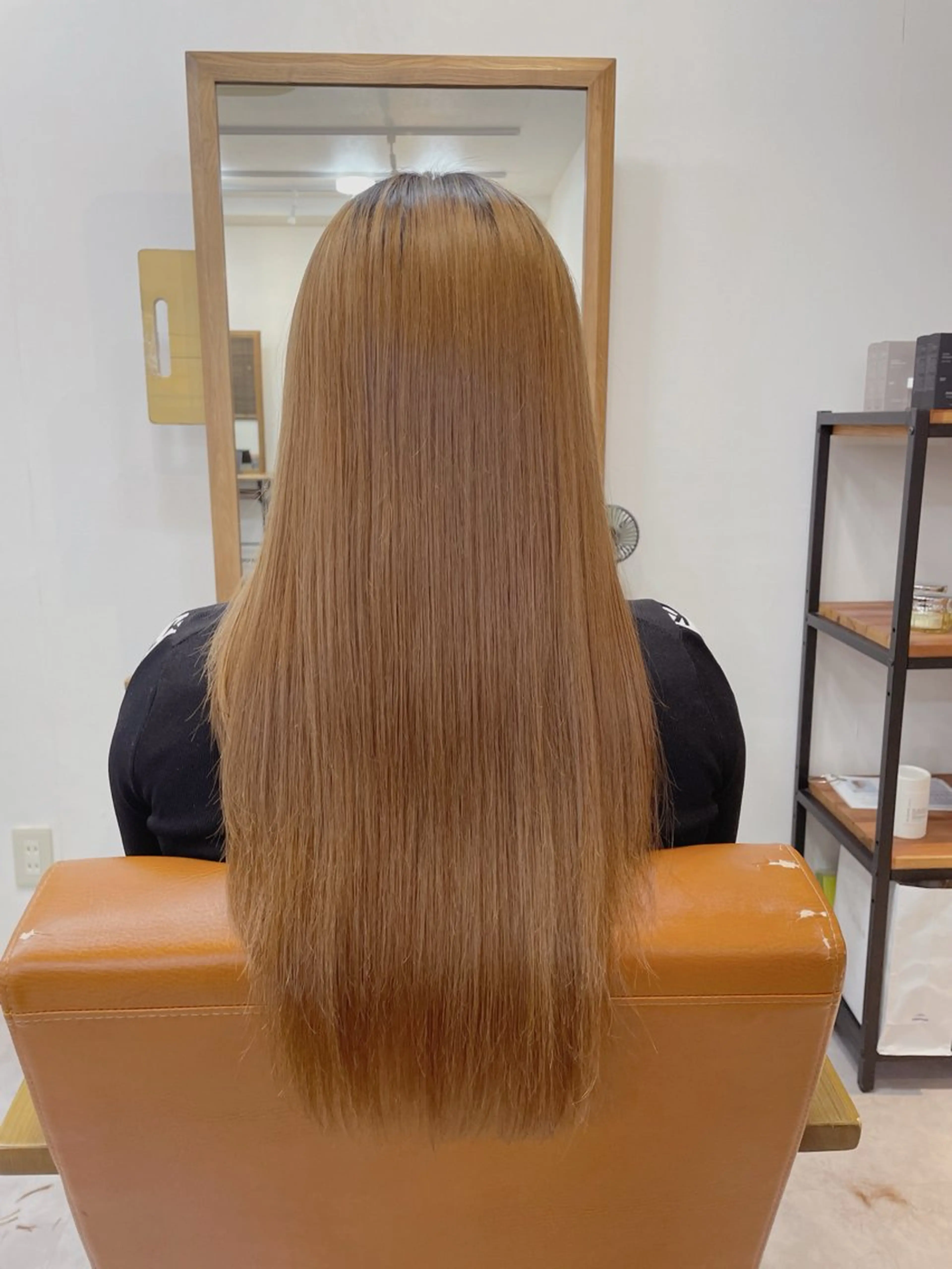 ロング モデル募集中lore 中村かれんのヘアスタイル