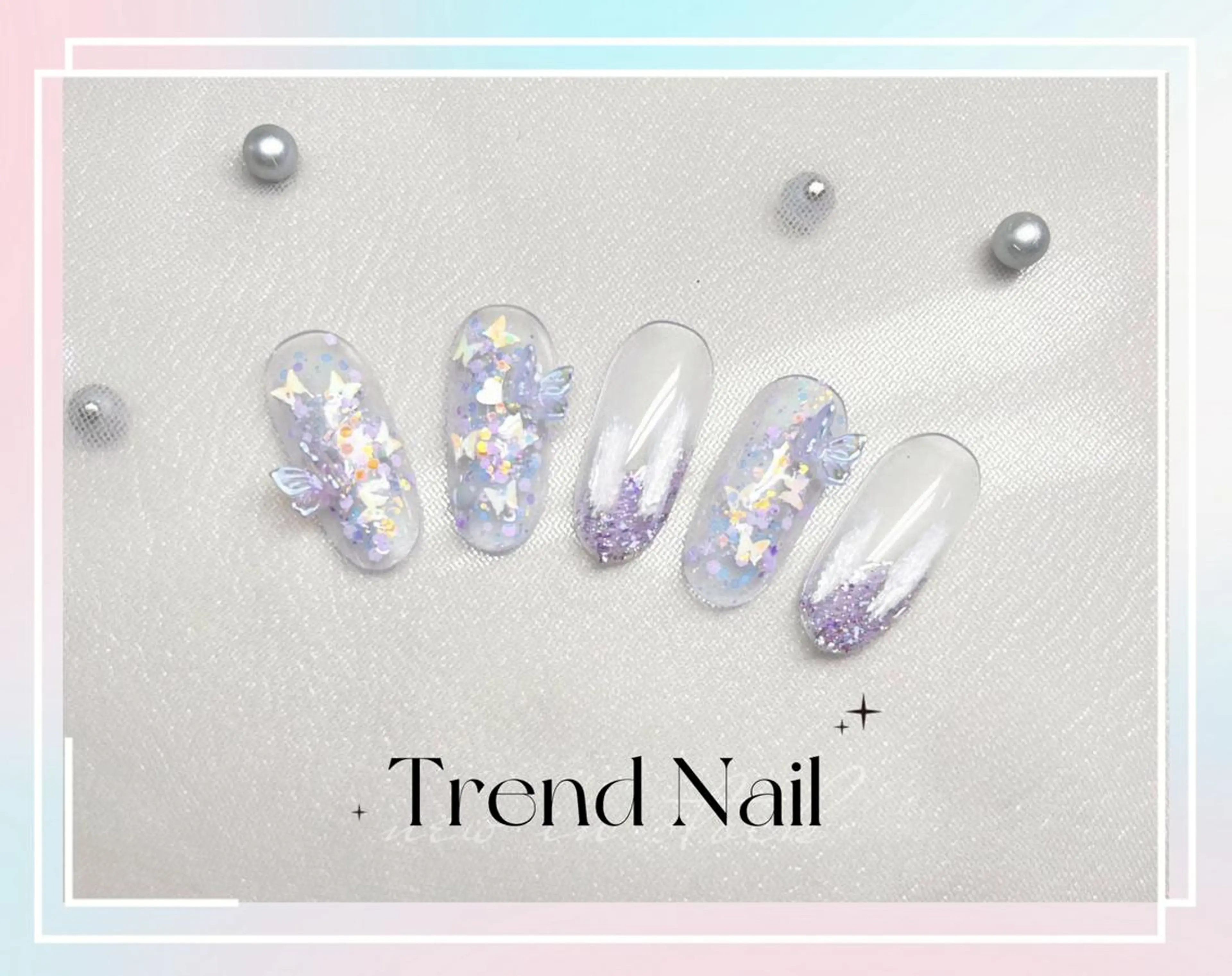 ネイル アートネイル ジェルネイル ソフトジェル ストーンネイル ハンドネイル ハンドケア トレンド ネイル スタジオのネイルデザイン