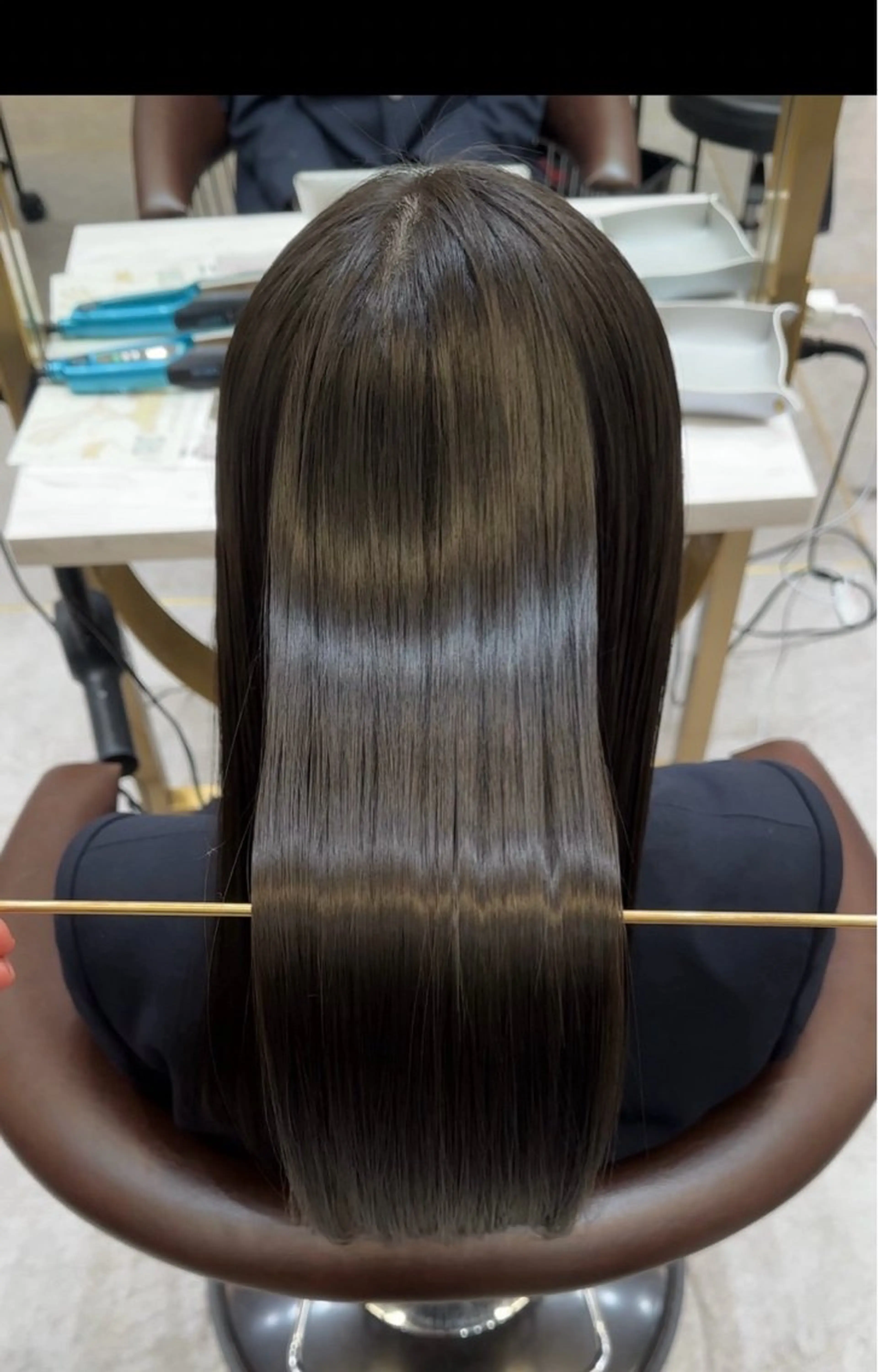 ロング 縮毛矯正 🎀リオ🎀 /暖色カラーのヘアスタイル