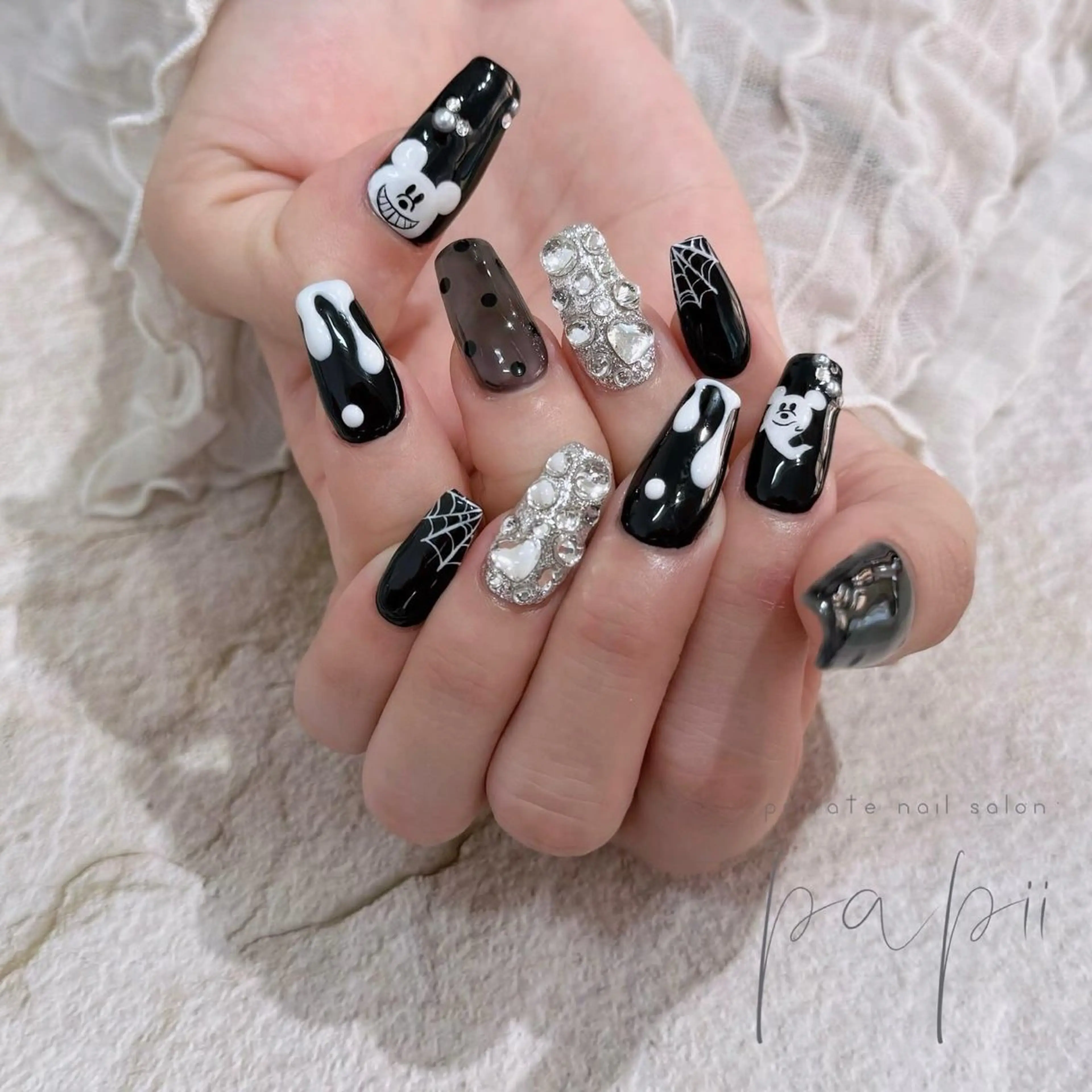 ネイル ハロウィン private nail salon papii所属・papii☆ kurodaのネイルデザイン