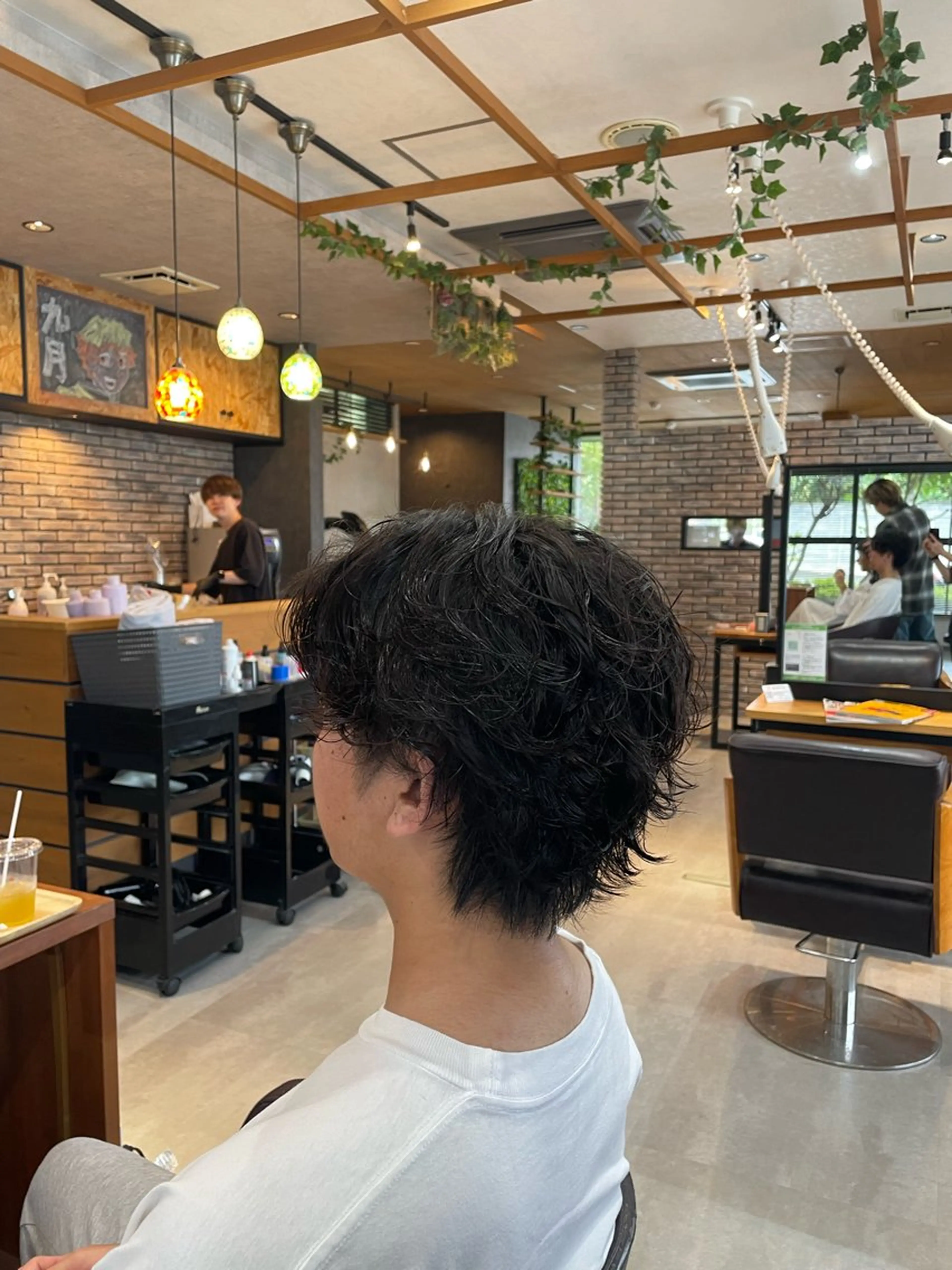 パーマ メンズ Latte川原店所属・金古 美優のヘアスタイル