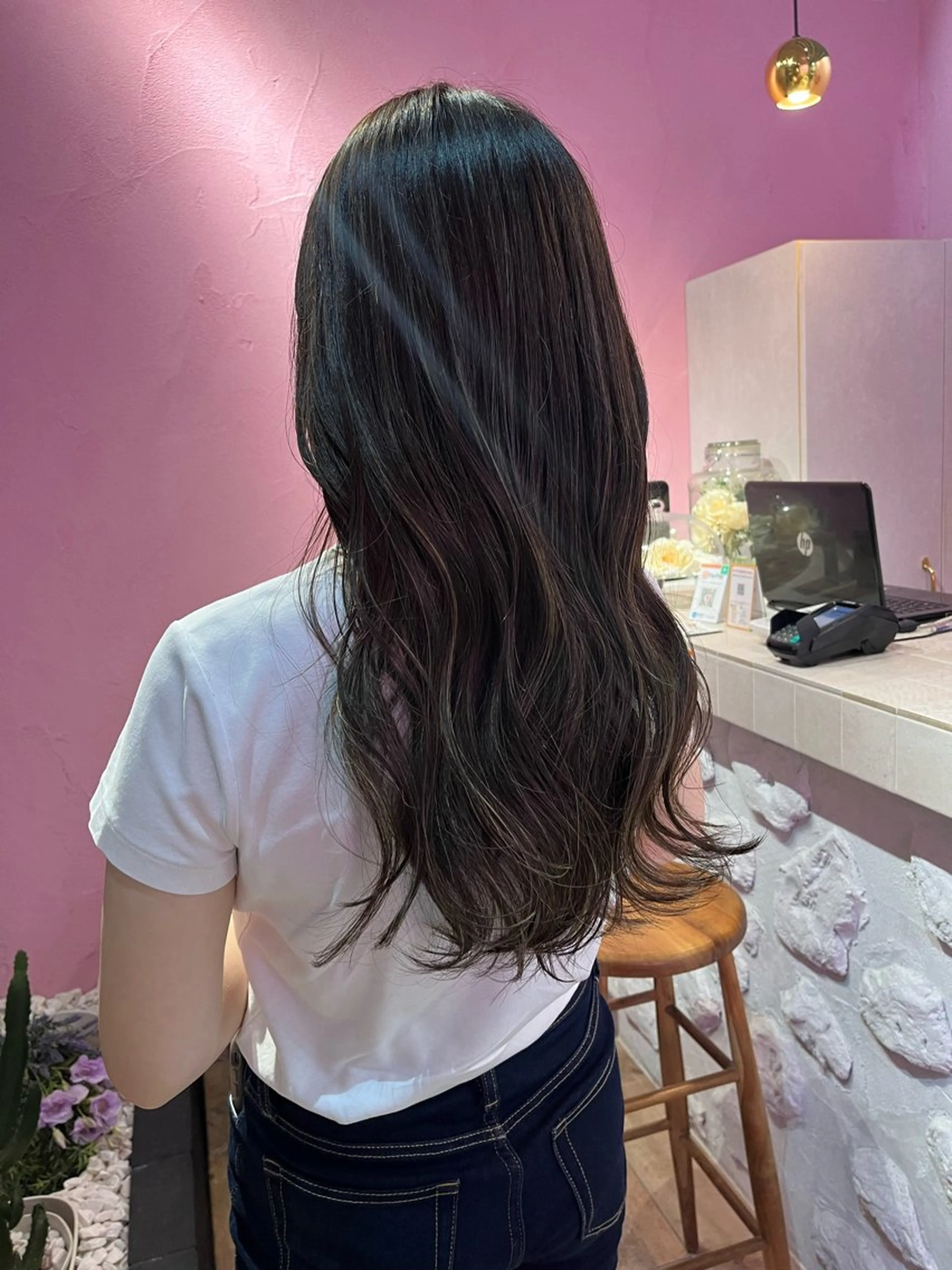 ロング カラー 艶感透明感カラー🤍 hinaのヘアスタイル