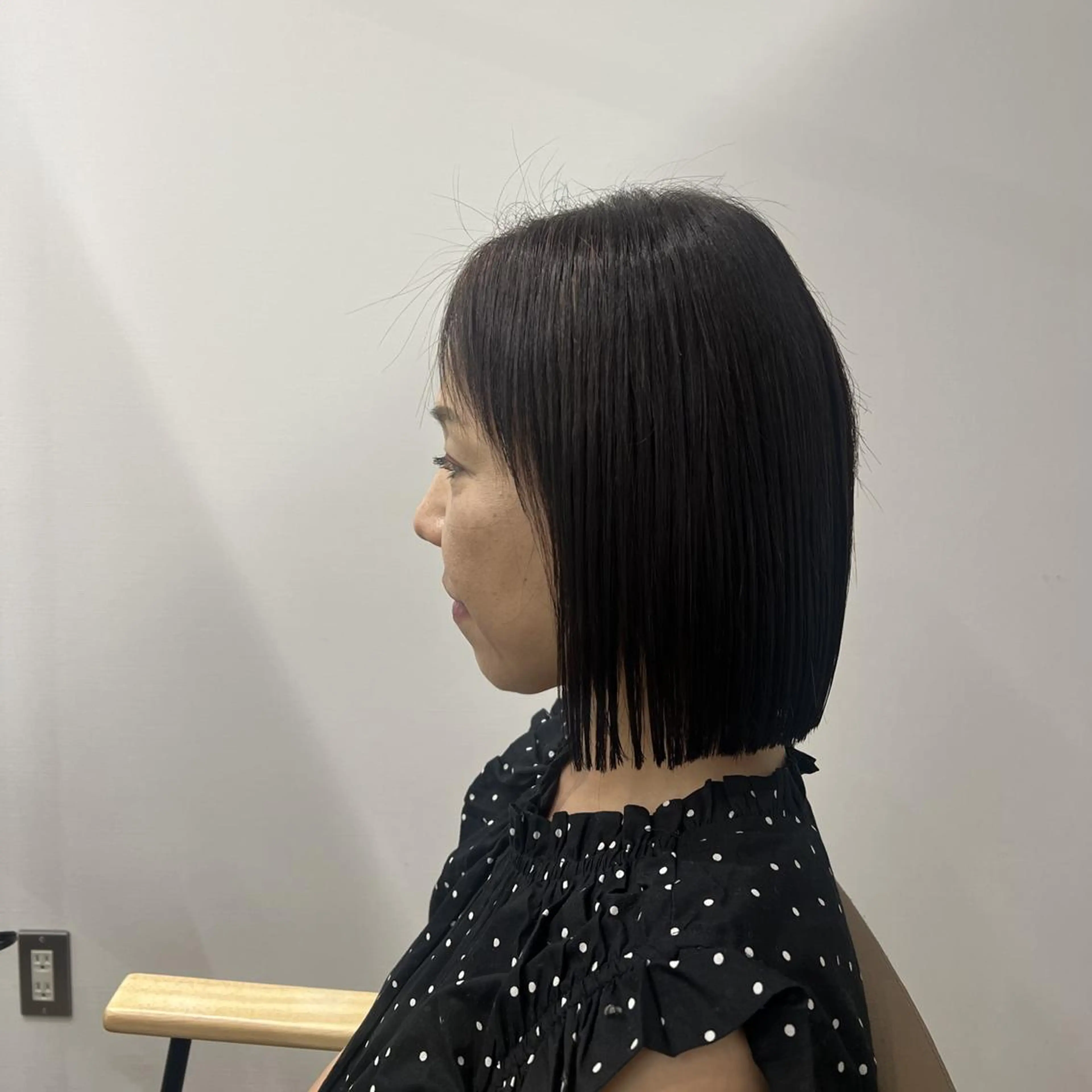 【女性限定・ボブヘア】カット＋シャンプー￥５００の写真