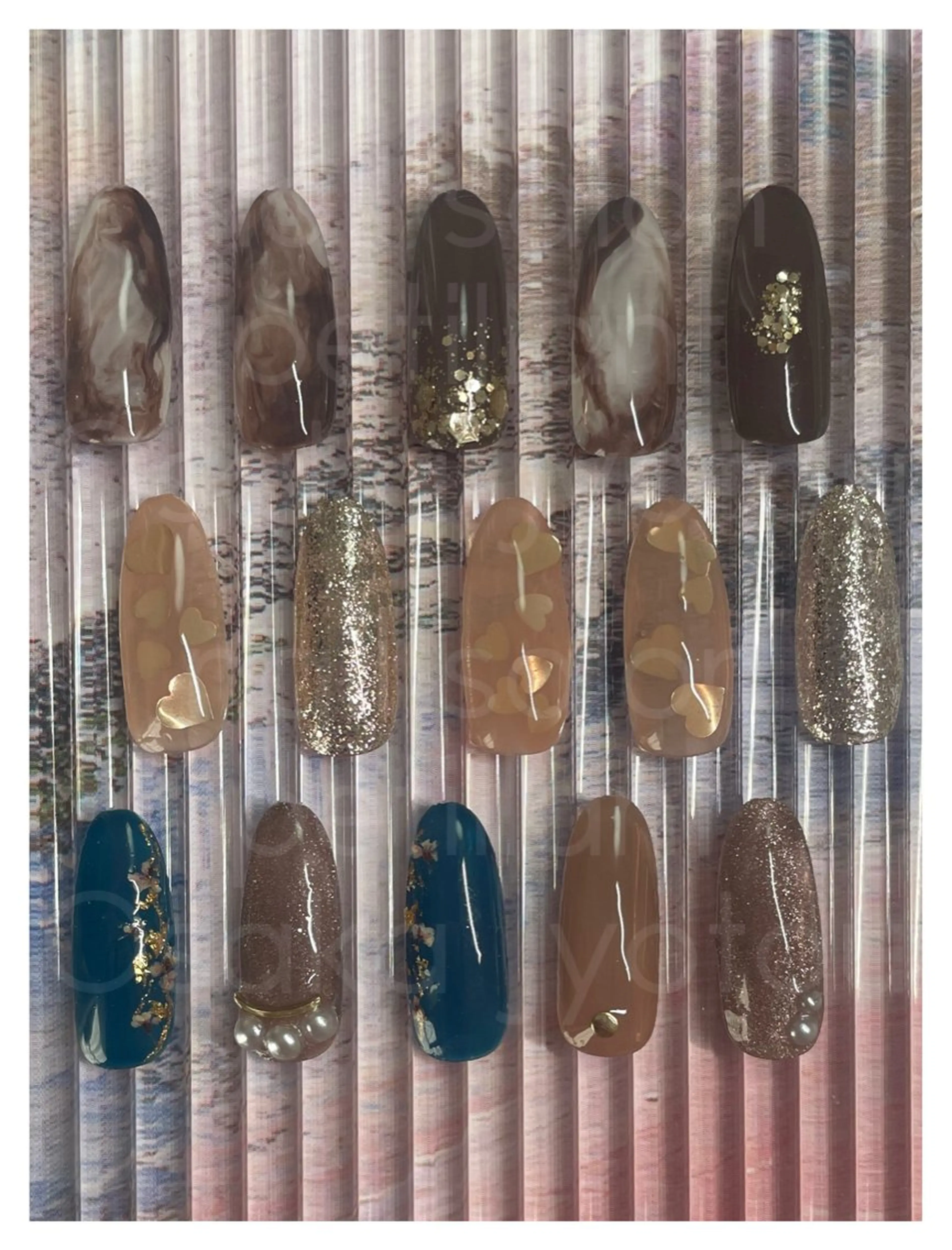 ネイル マットネイル petillant所属・nail salon petillantのネイルデザイン