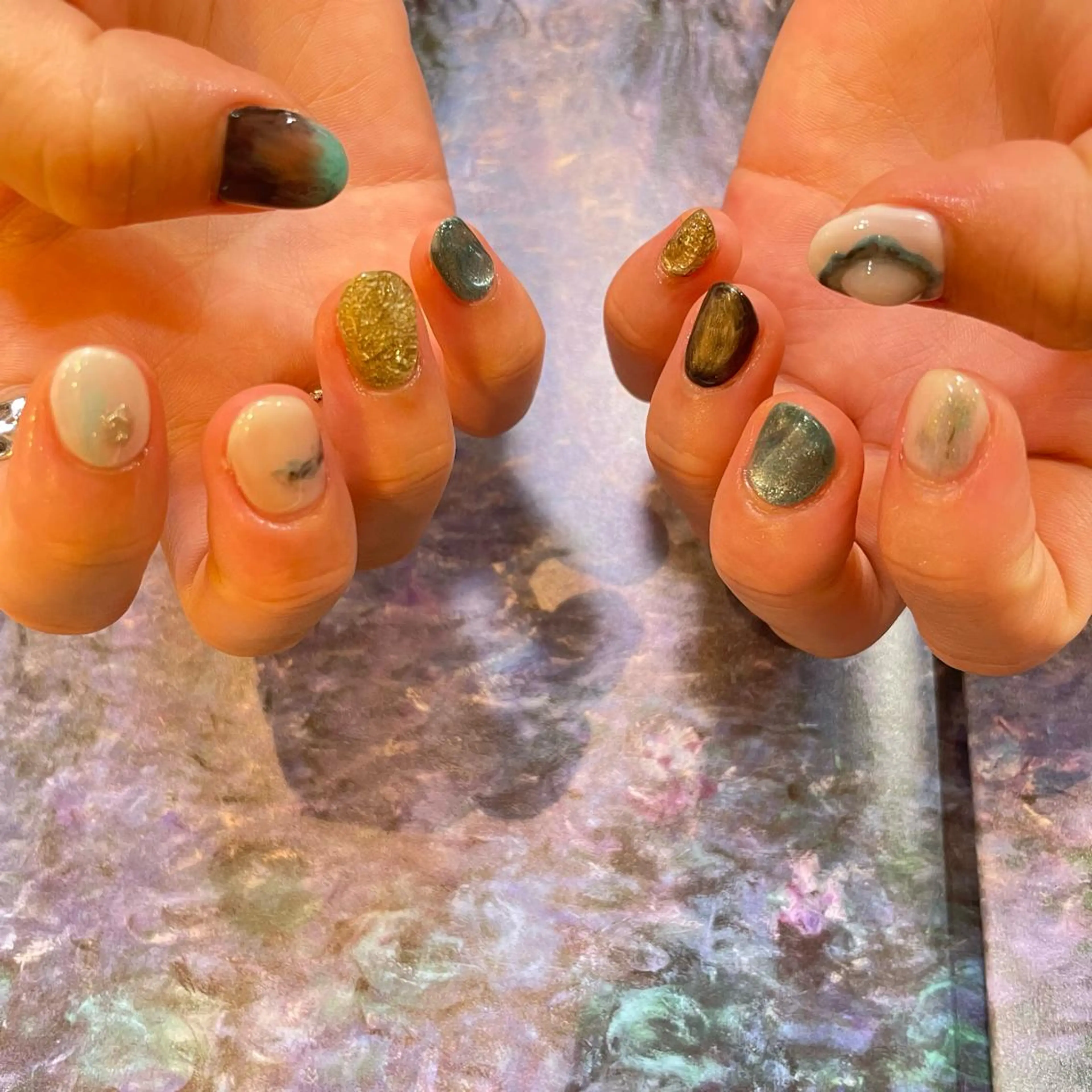 ネイル 自由が丘✳︎奥沢 nail söpöのネイルデザイン