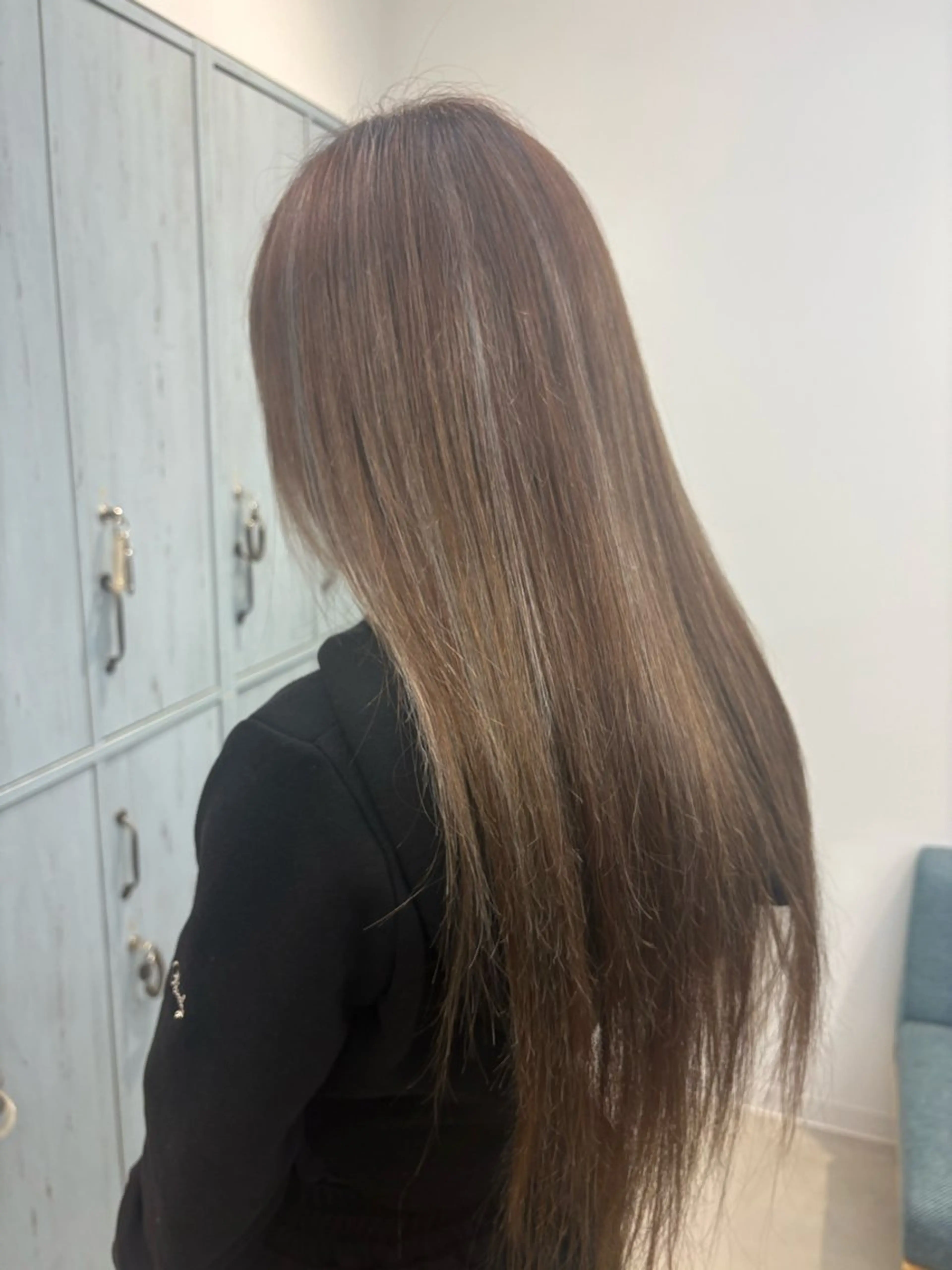 ロング カラー ヘアカラー ukyo/透明感 カラー/ハイライトのヘアスタイル