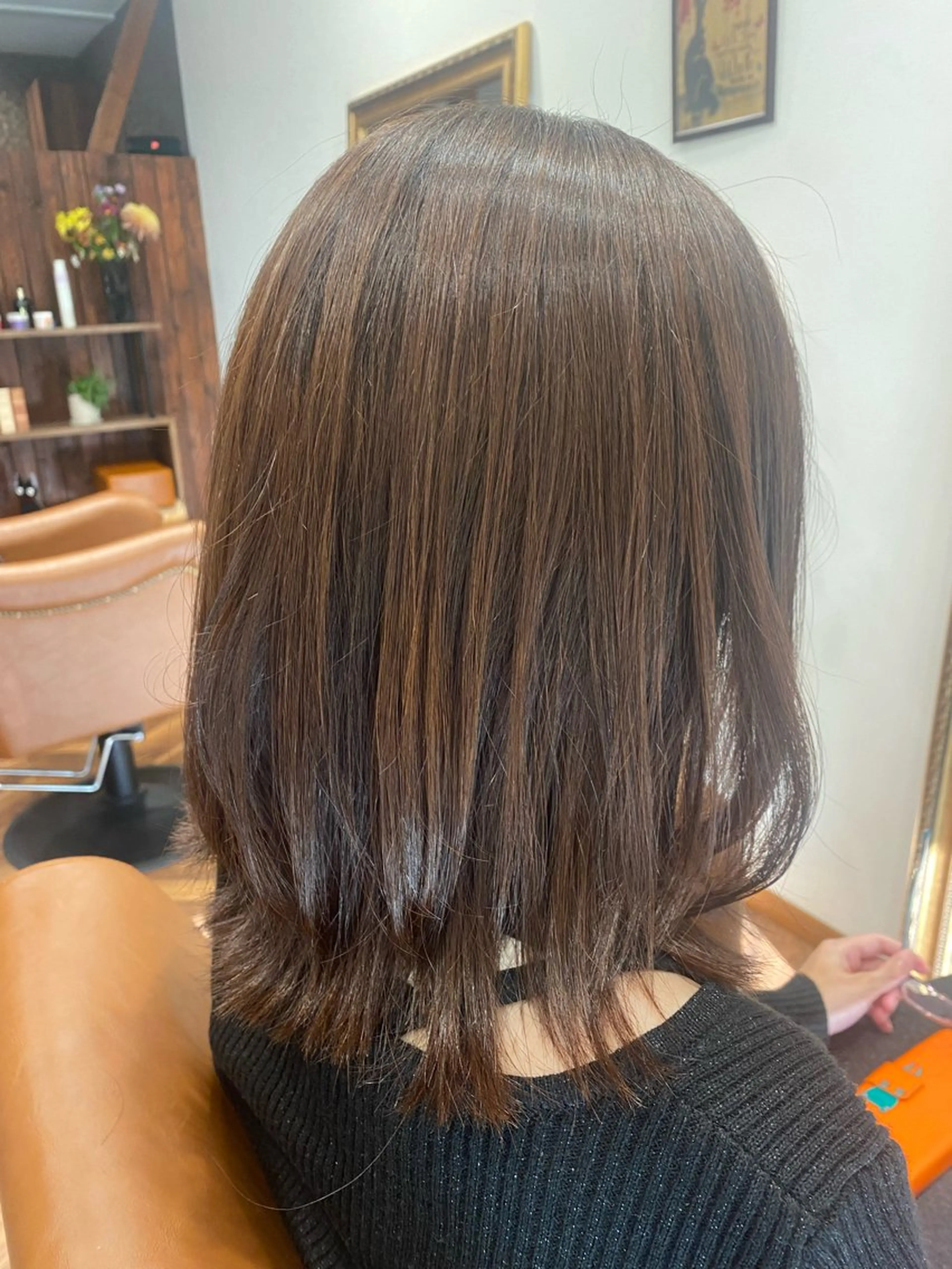 ミディアム gatto  nero所属・【似合わせカット 】🦋岩崎 美保🐾のヘアスタイル