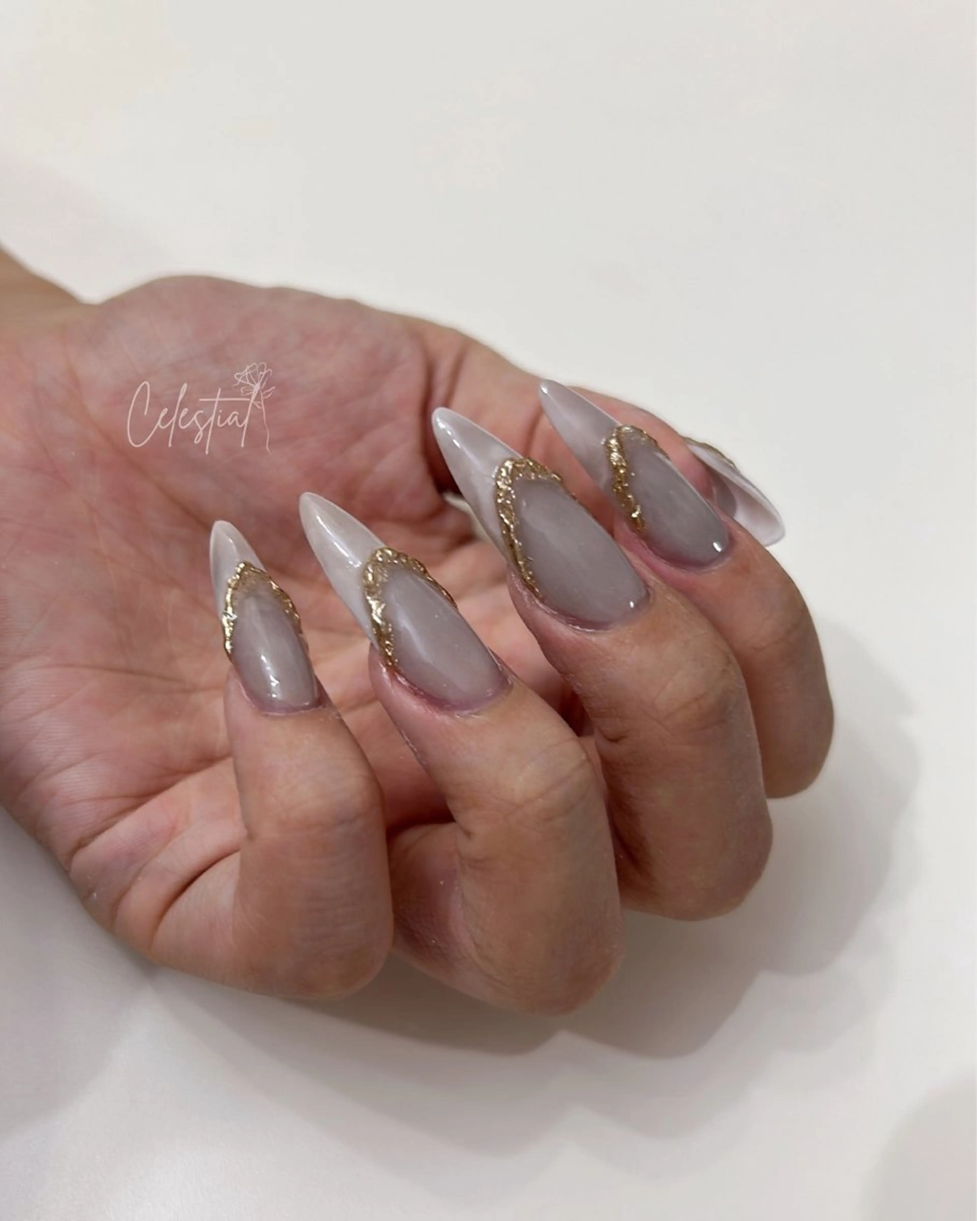 ネイル ハンドネイル Celestial nailのネイルデザイン