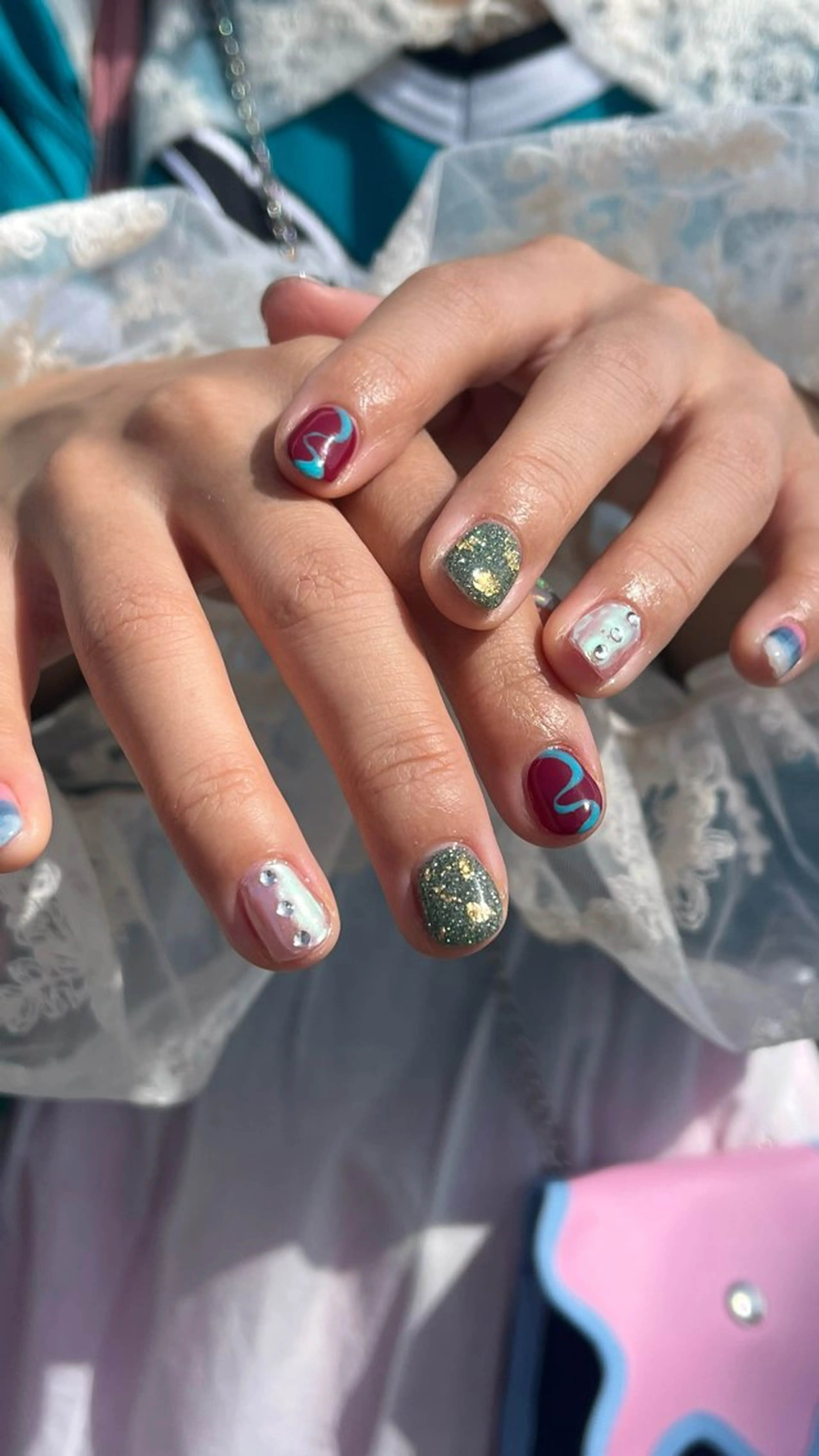 ネイル ハンドネイル 🤎Two ERI🤎のネイルデザイン