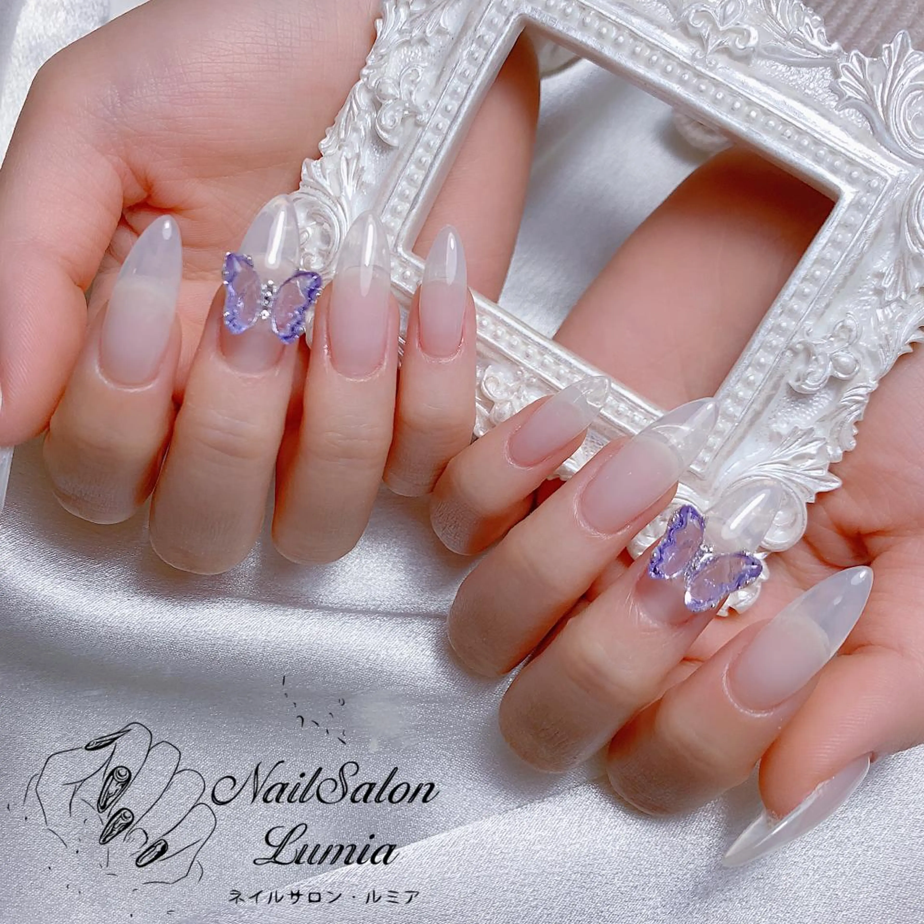 ネイル ハンドネイル ネイルサロン ルミア Lumia 店長のネイルデザイン
