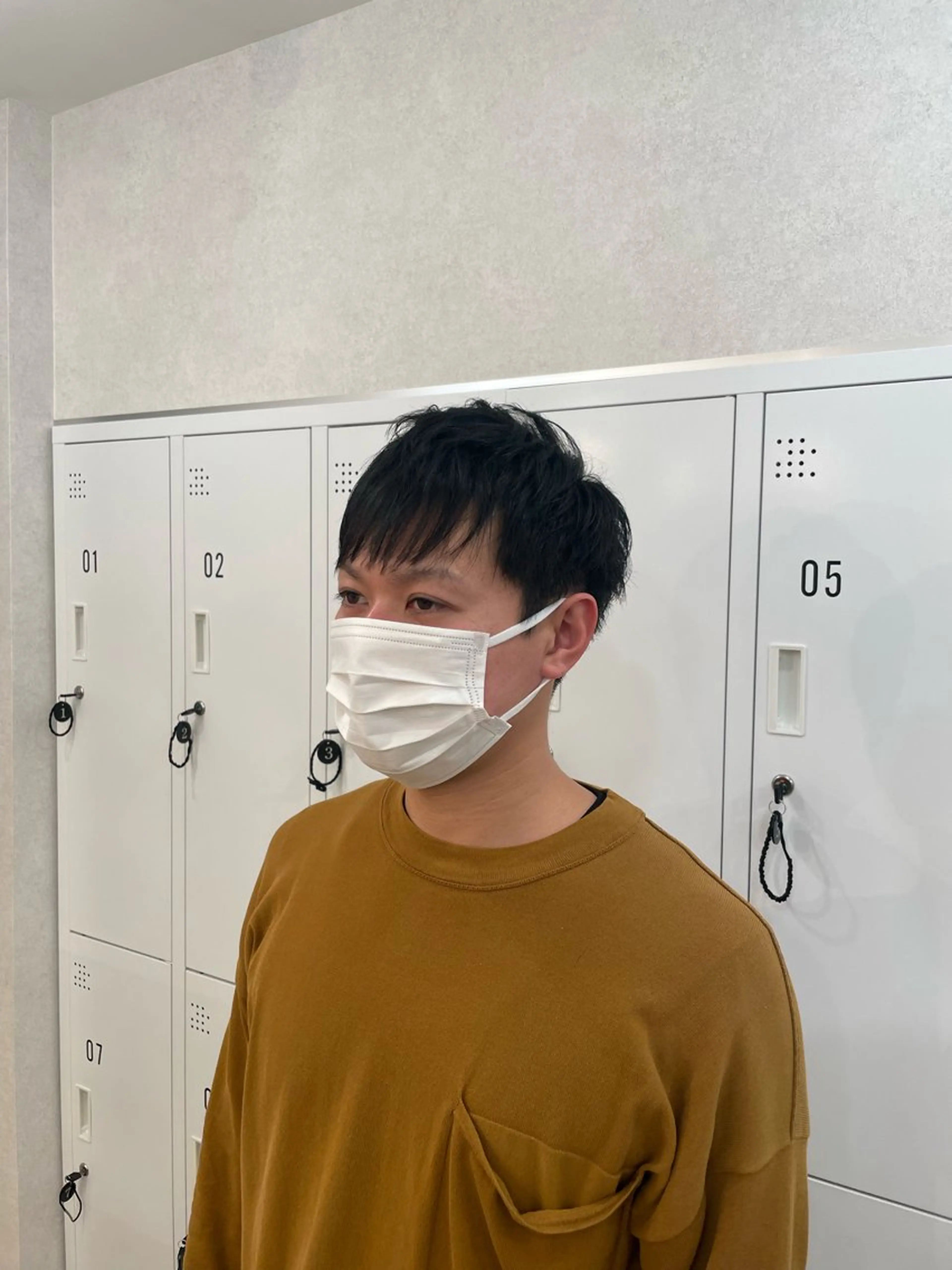 ショート メンズ メンズパーマ 植原 遥夏のヘアスタイル