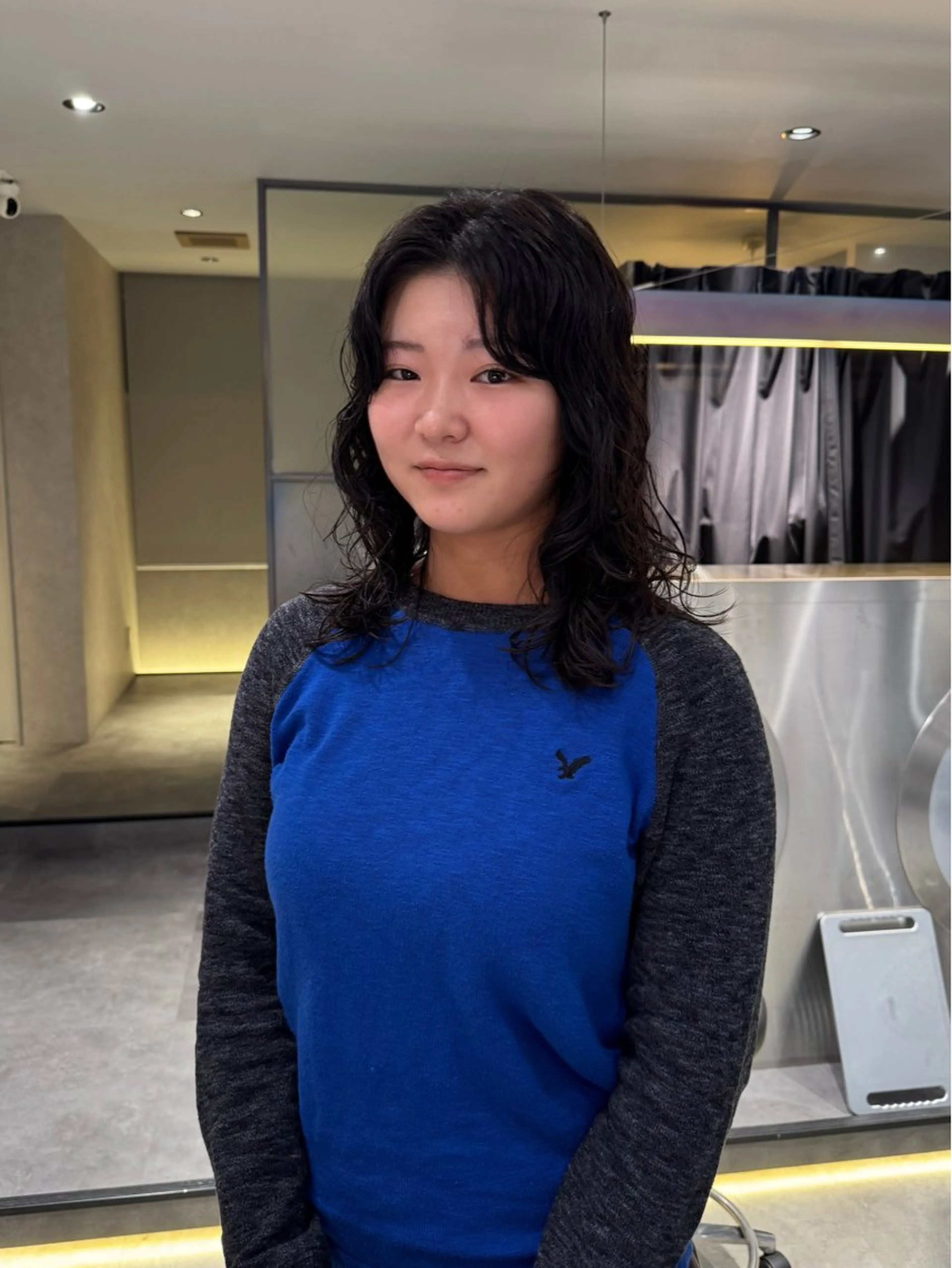 ミディアム ミディアムパーマ カット パーマ Qin shaire salon 原宿所属・🌿パーマ/ボブ/ レイヤー/Mikiのヘアスタイル