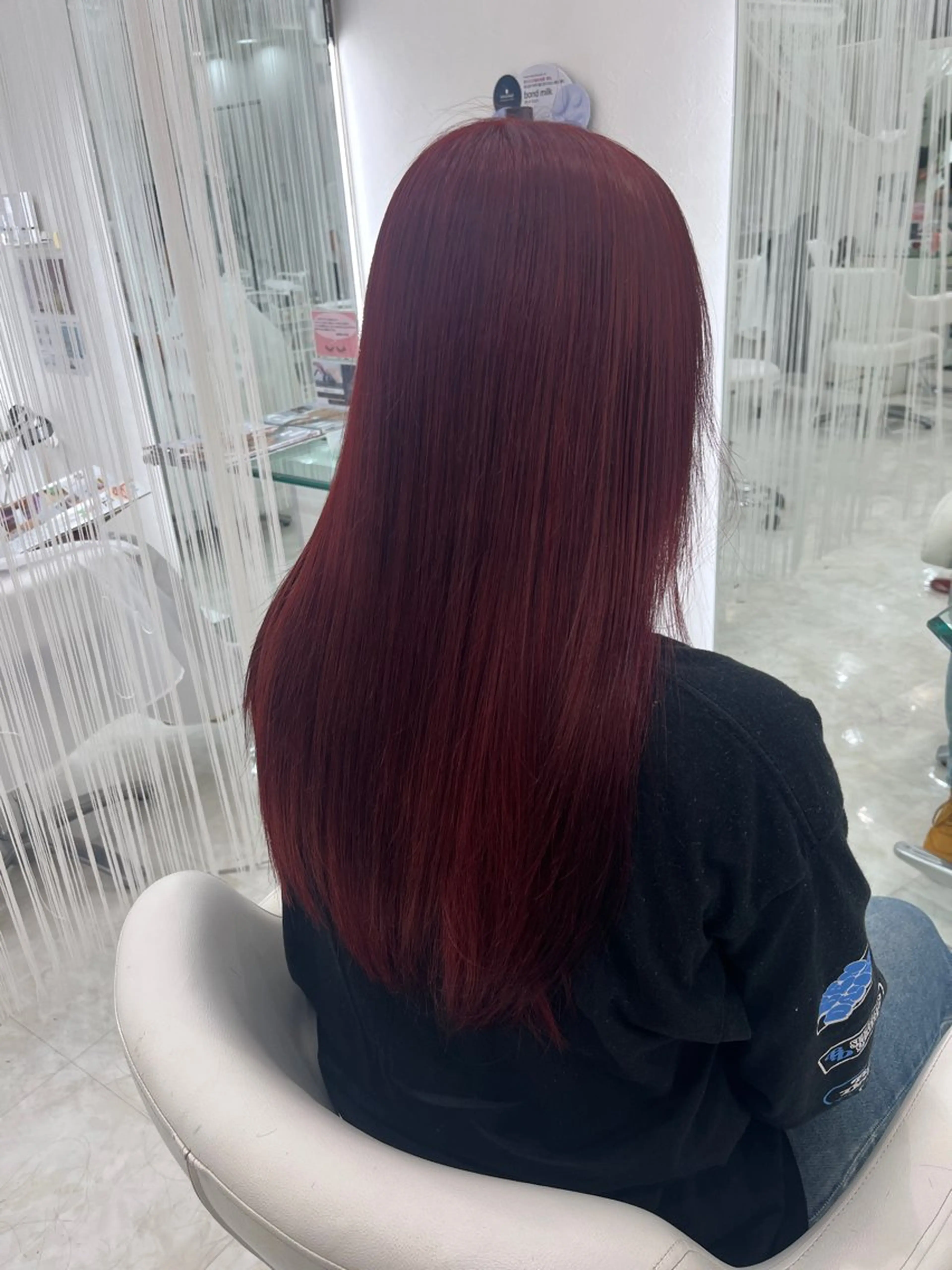 ロング カット ヘアカラー 山森 大地のヘアスタイル