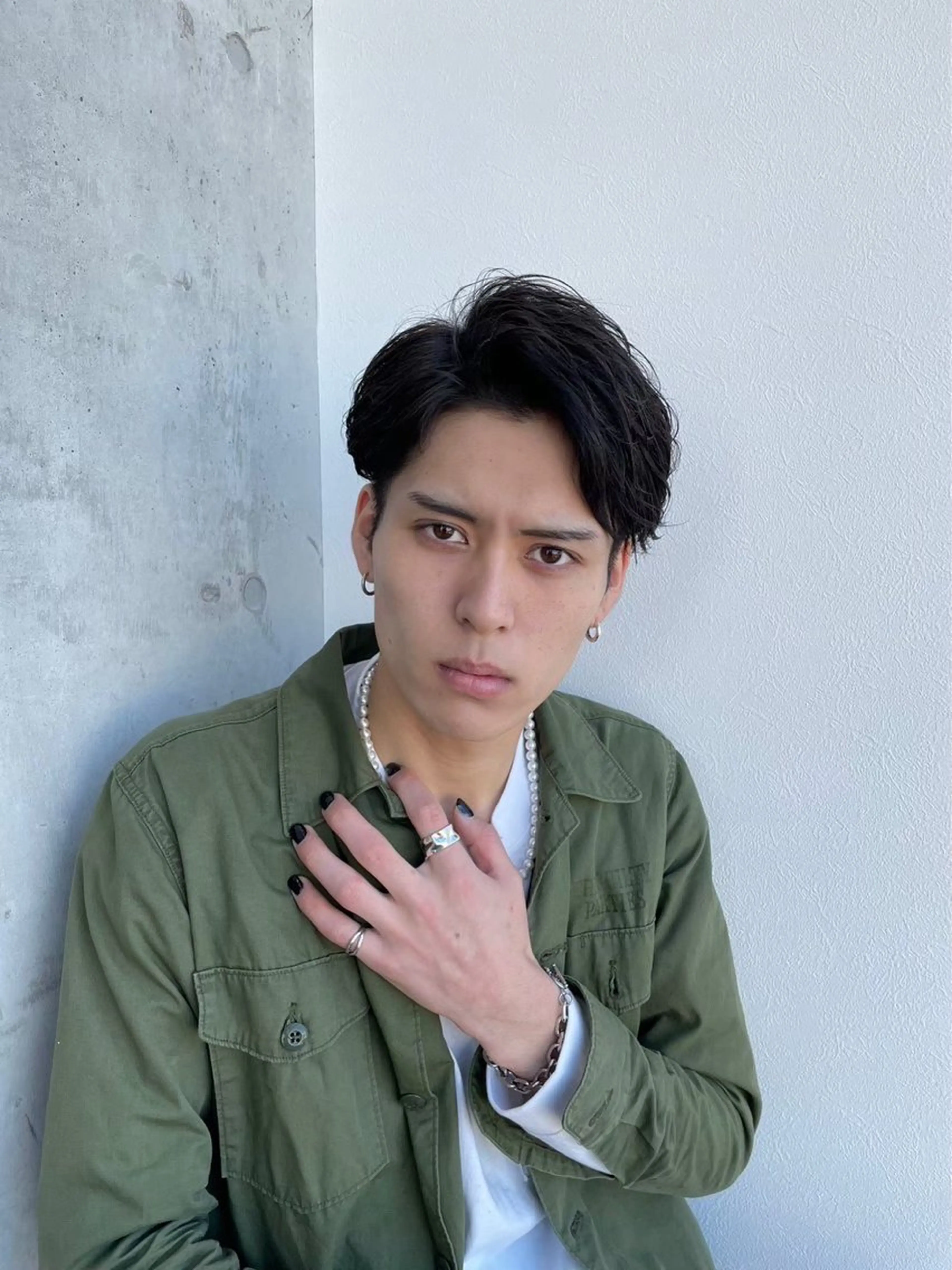 ショート ベージュ/グレージュ 恵比寿/丸山陽平のヘアスタイル