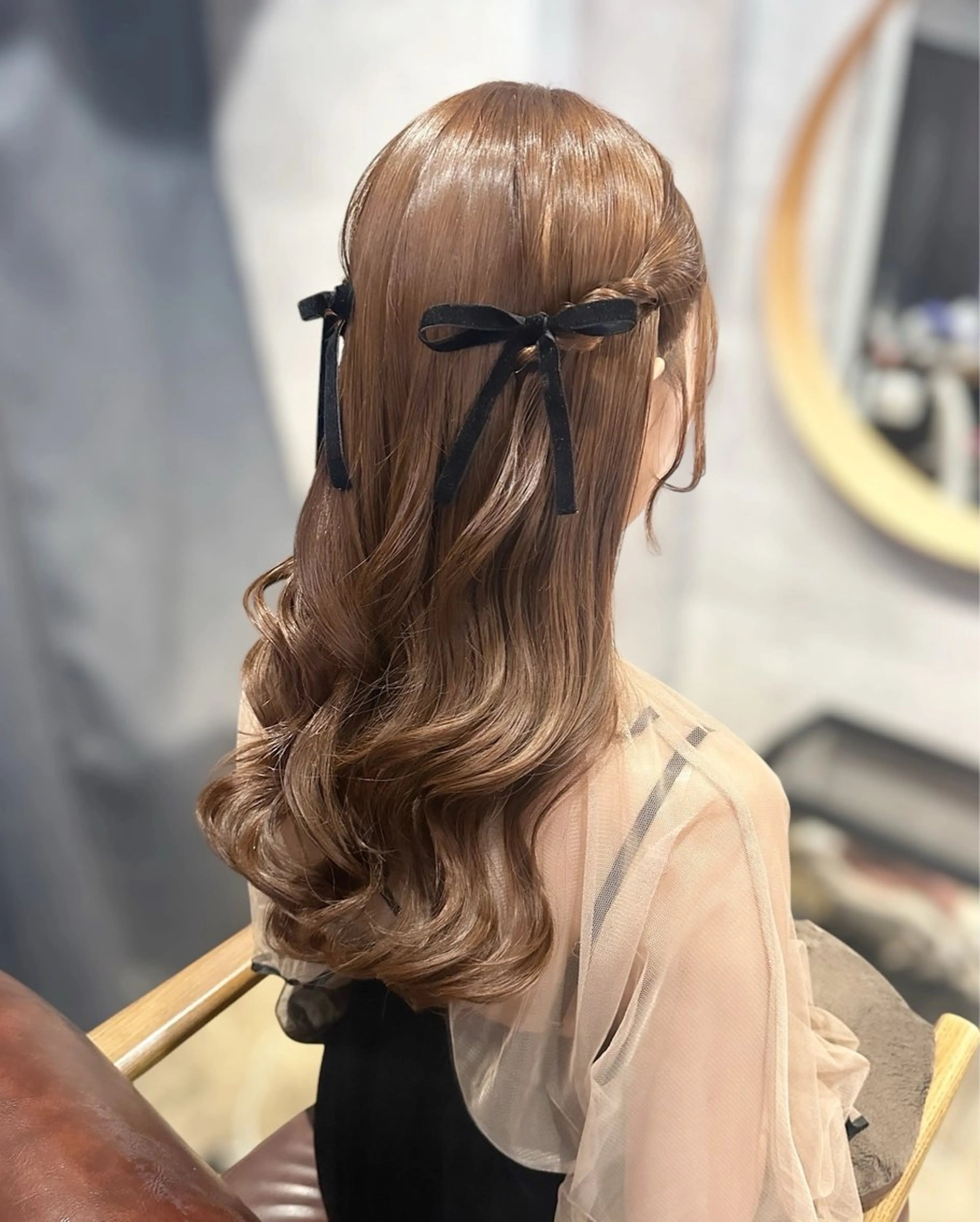 ロング ヘアアレンジ ヘアセット┊お呼ばれ ┊お出かけ┊wadaのヘアスタイル