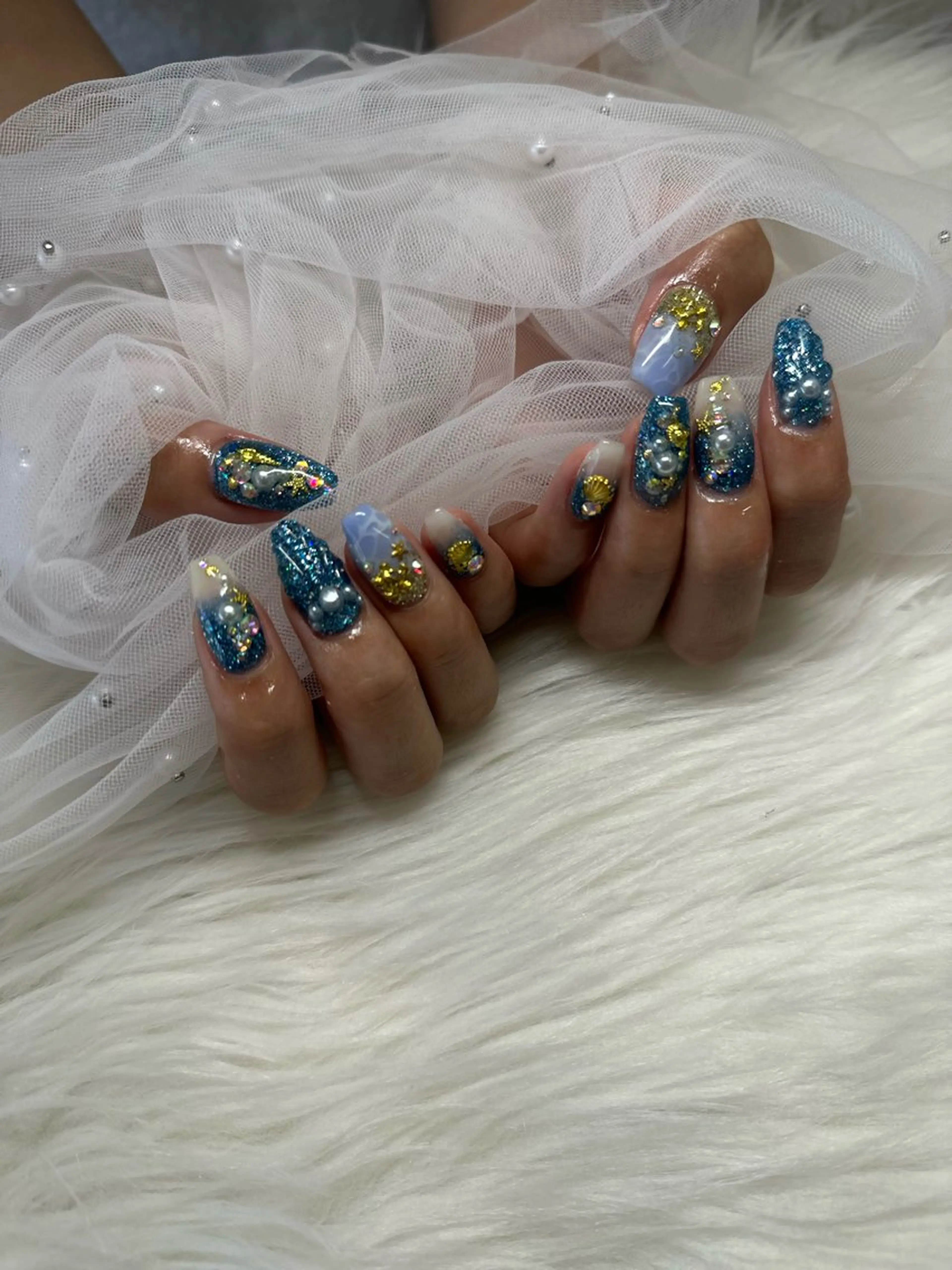 ネイル ハンドネイル Nail's AOAQUA所属・AOAQUA SHIORIのネイルデザイン