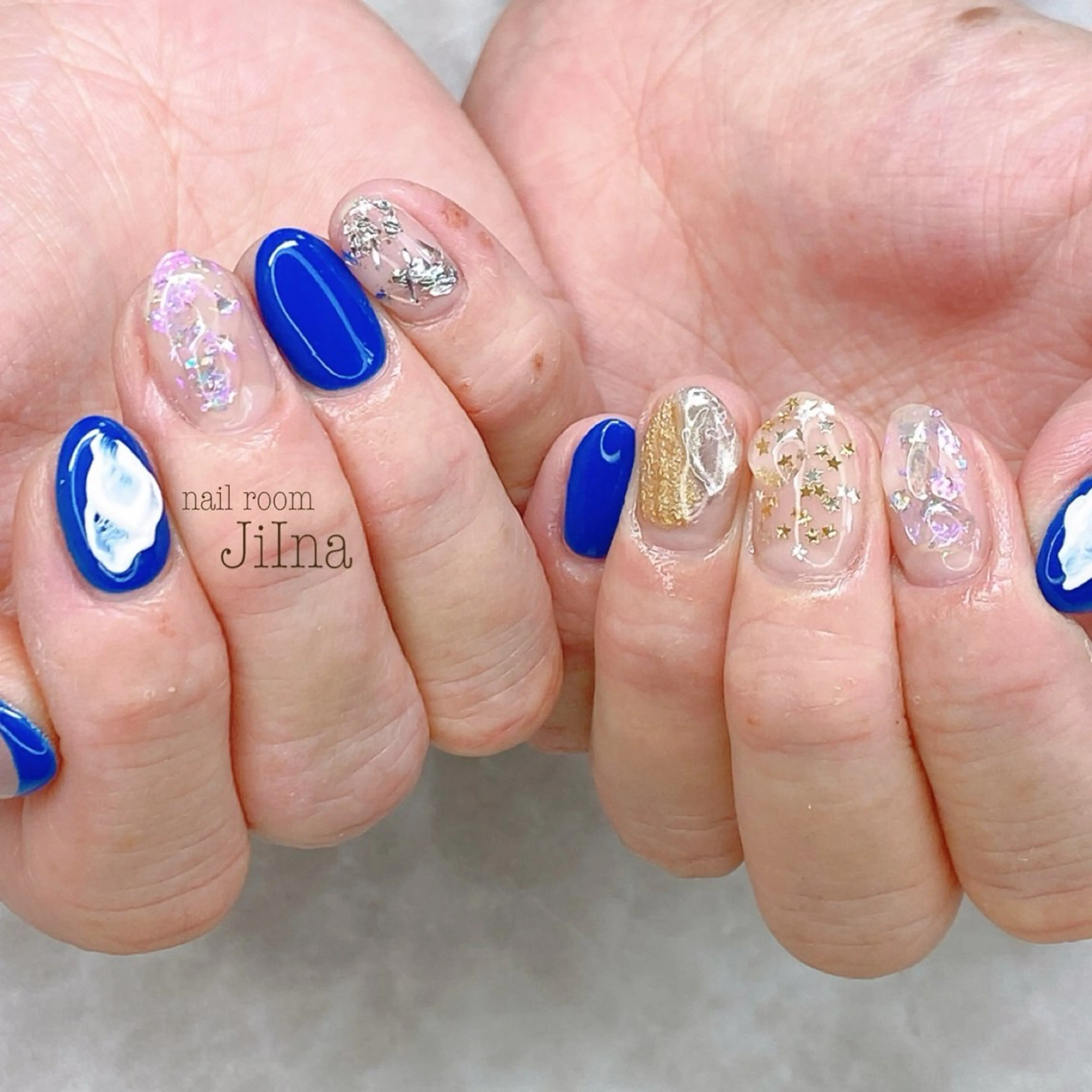 ネイル 持ち込み JiIna nailのネイルデザイン