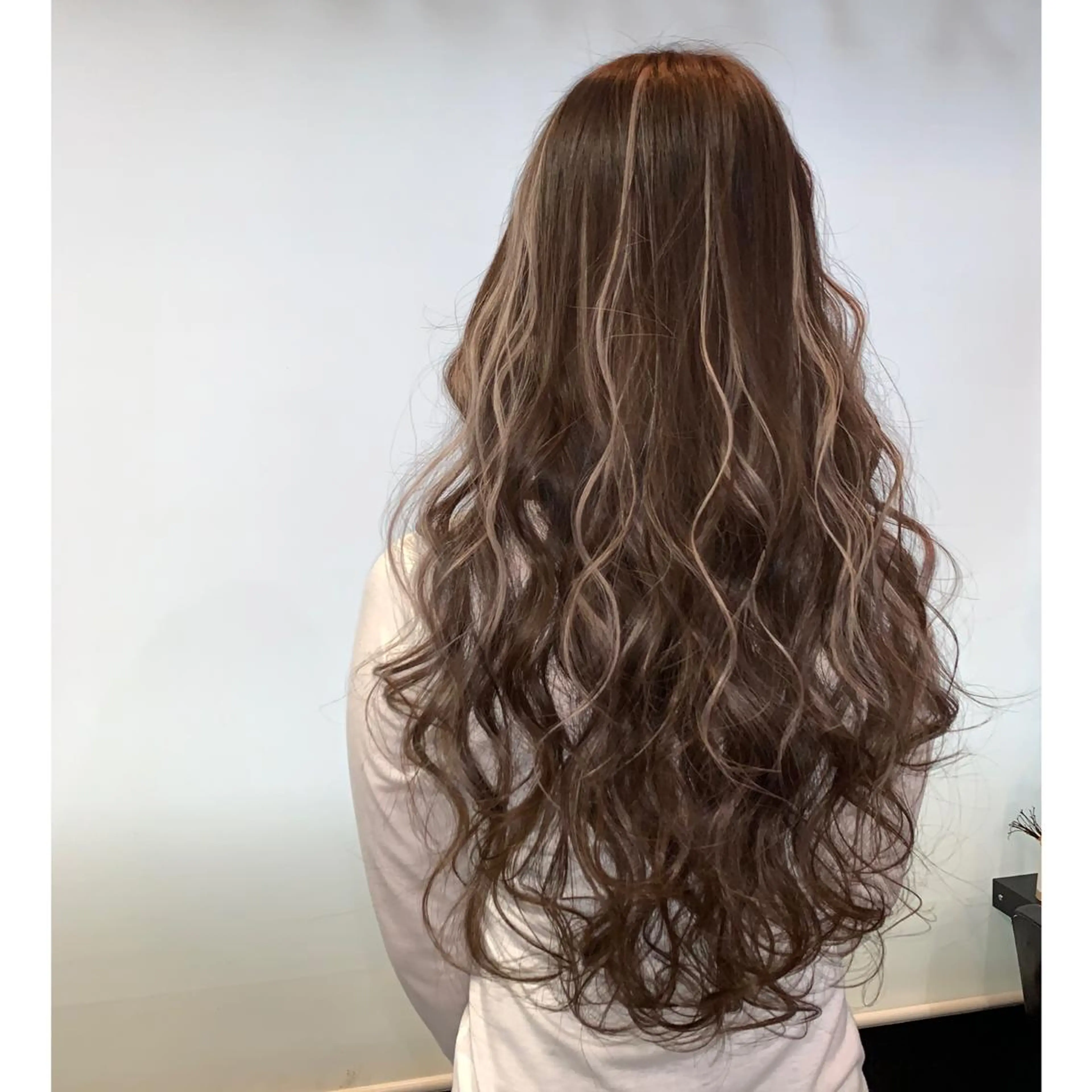 【minimo限定】地毛を傷めずハイライトメッシュorインナーカラーシールエクステ20本(ノーマルクオリティー)の写真