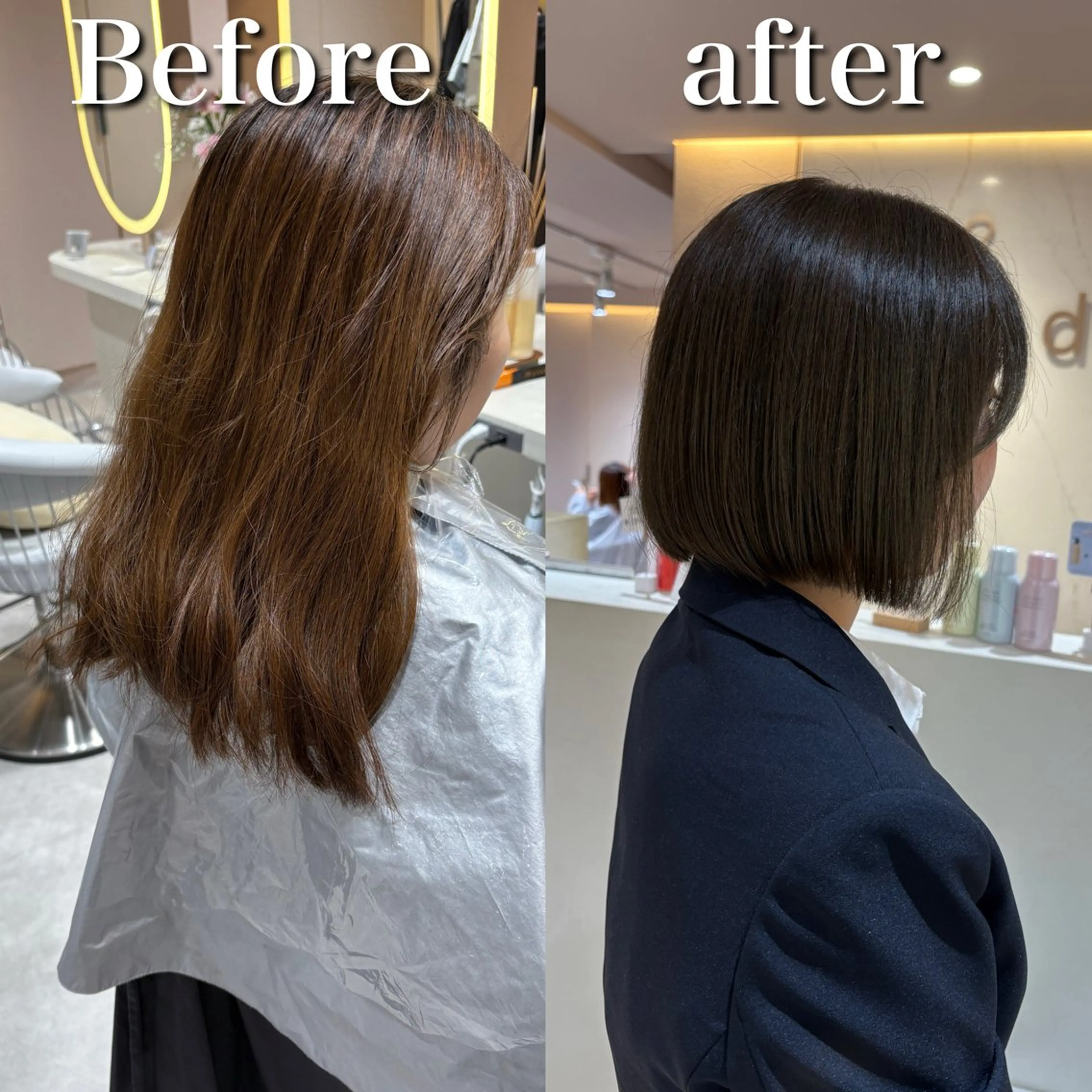 ショート カット ヘアカラー トリートメント ハイトーン/横浜 /伊藤　怜のヘアスタイル