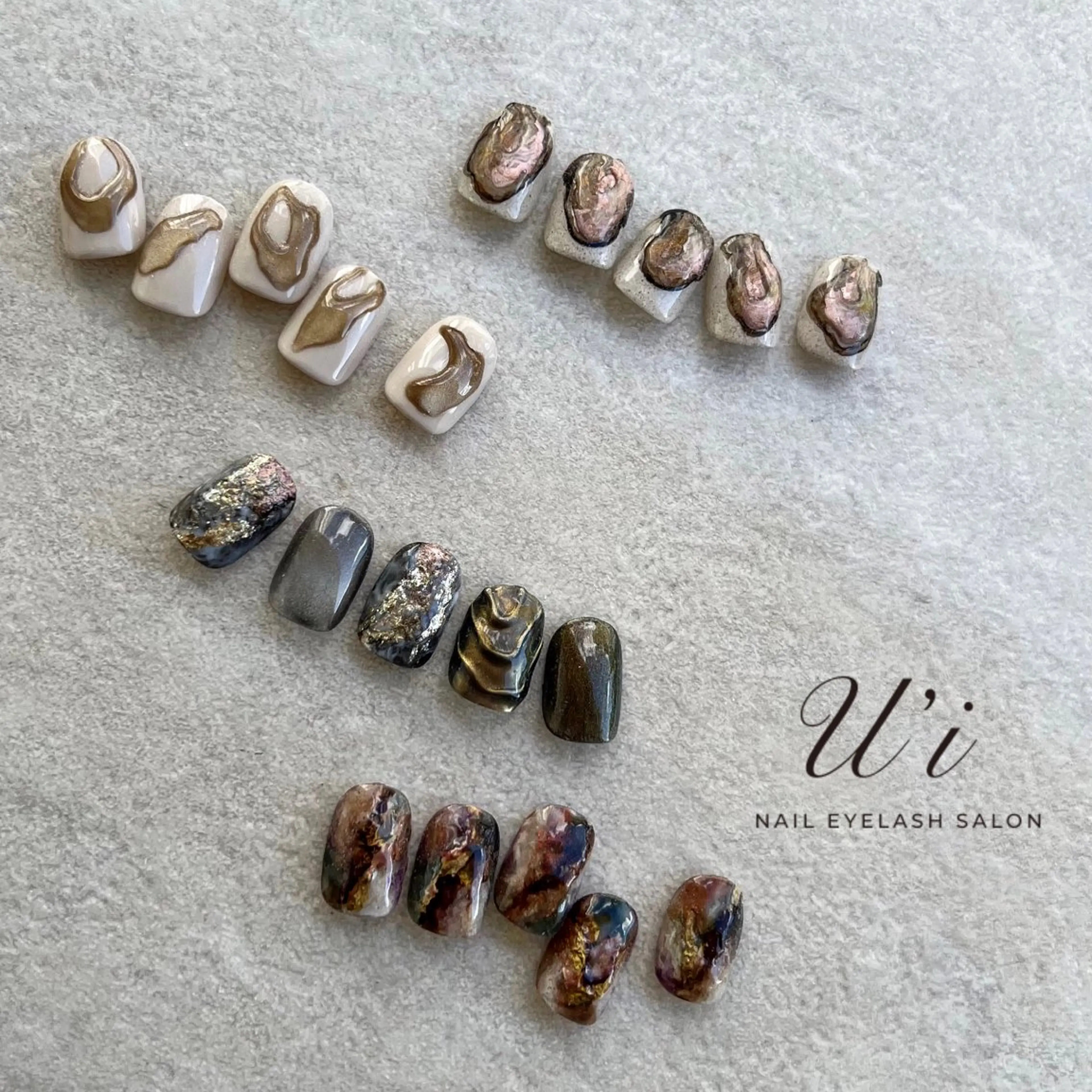 ネイル ハンドネイル フットネイル U'i ｳｲのネイルデザイン