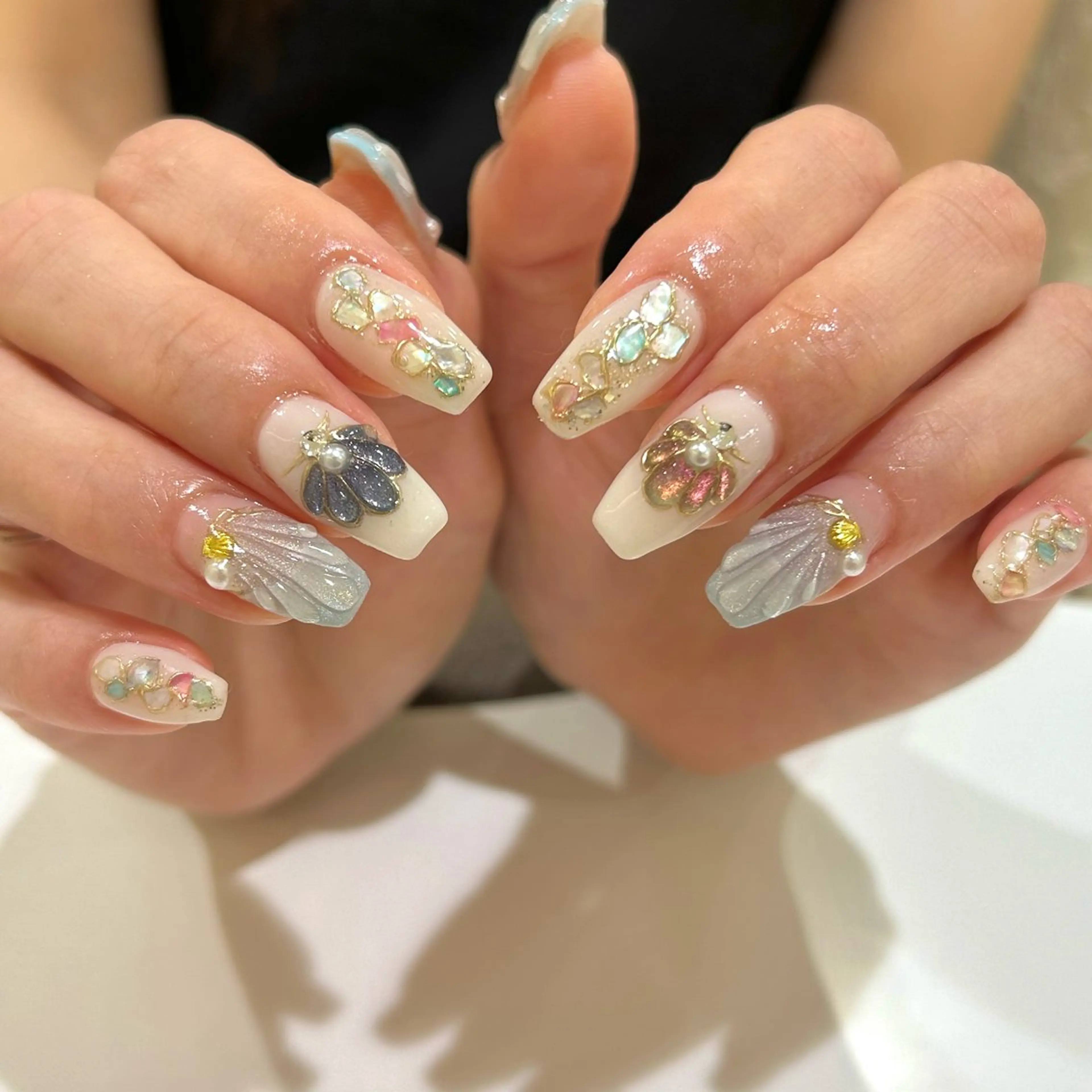 ネイル ハンドネイル 野島 千夏のネイルデザイン