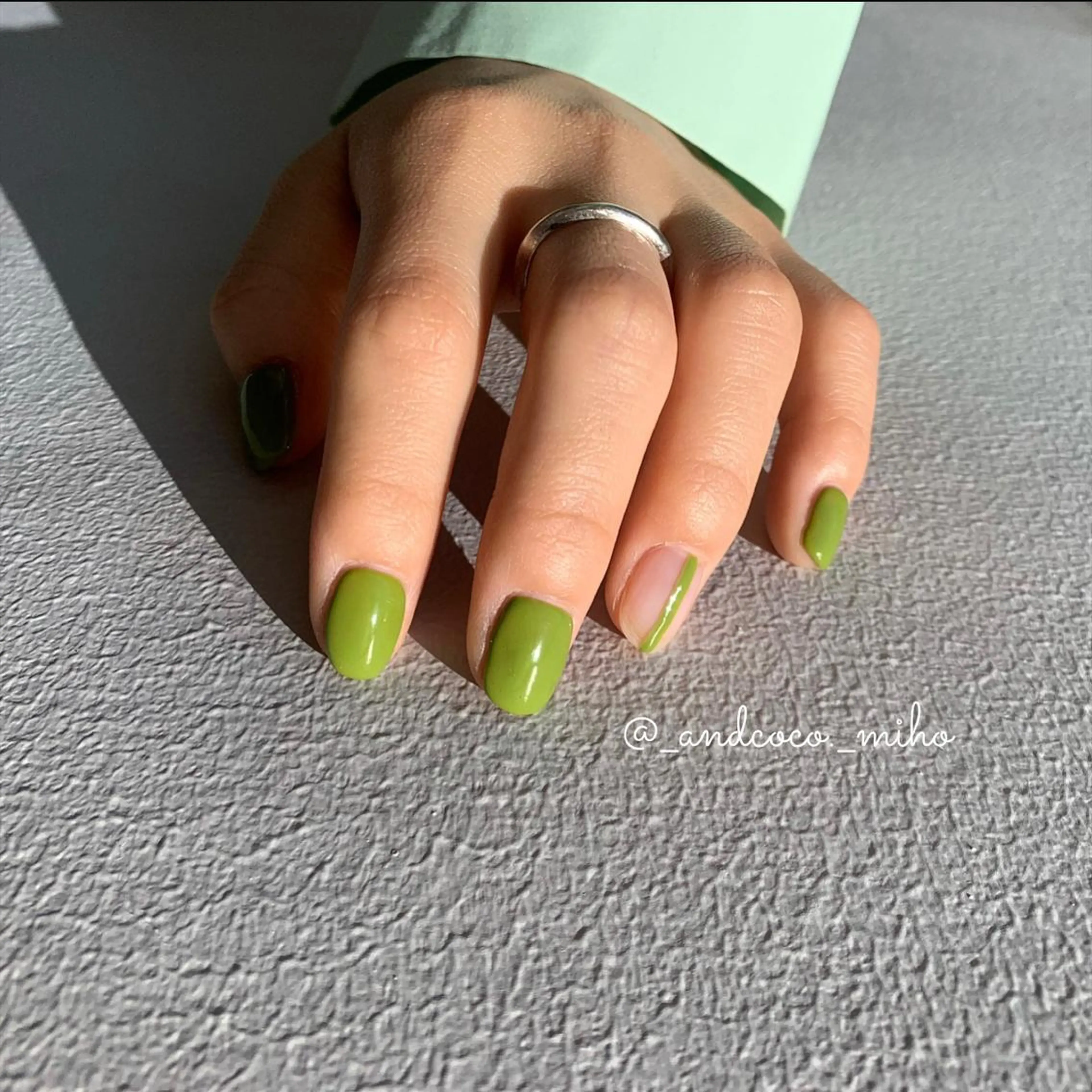 ネイル ハンドネイル I'm Me.所属・Nailist〻 mihoのネイルデザイン