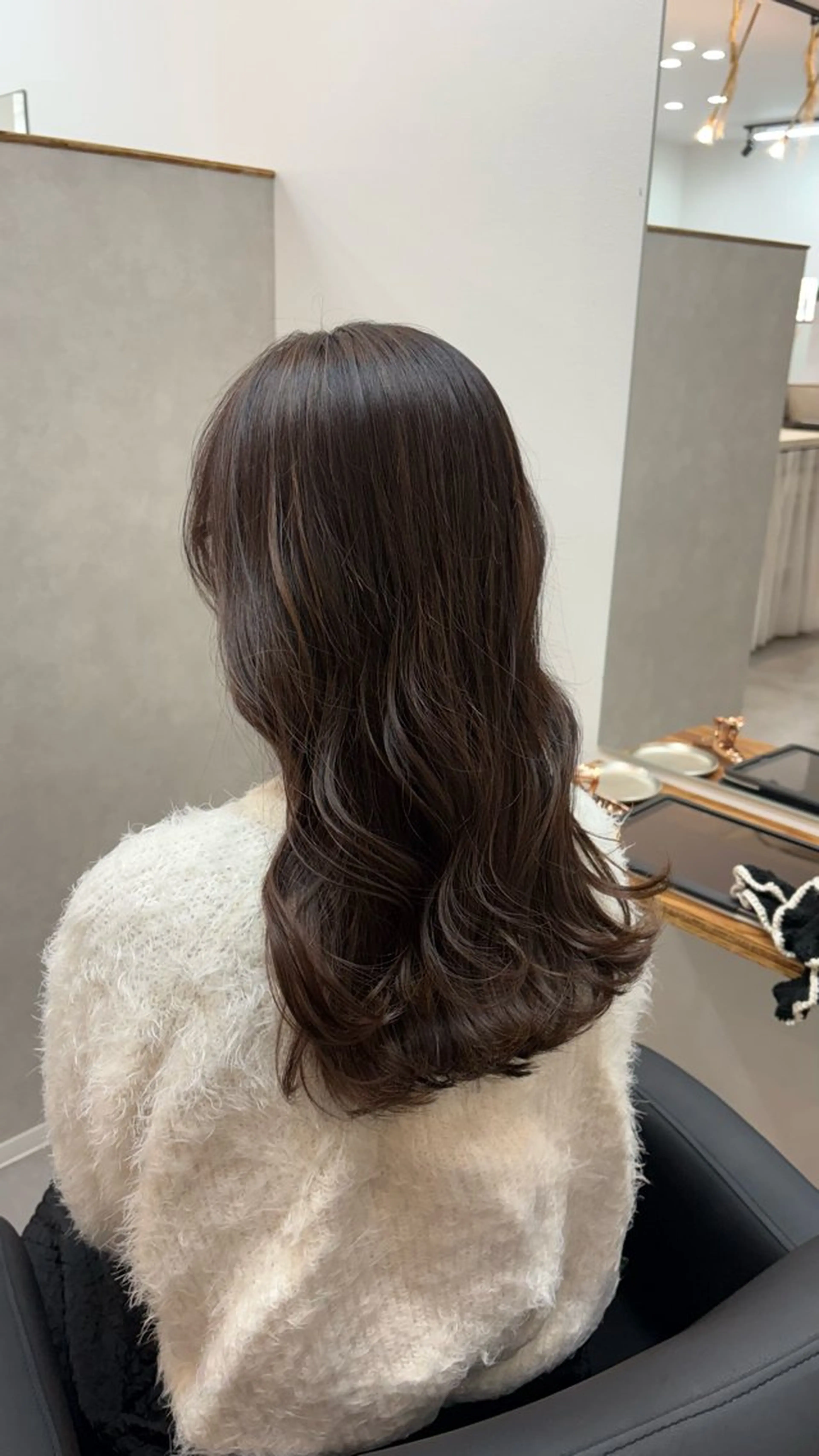 ロング カラー ハイライトカラー ハイライト ヘアカラー waku所属・豊橋/菜月/ブリーチ /艶カラーハイトーンのヘアスタイル