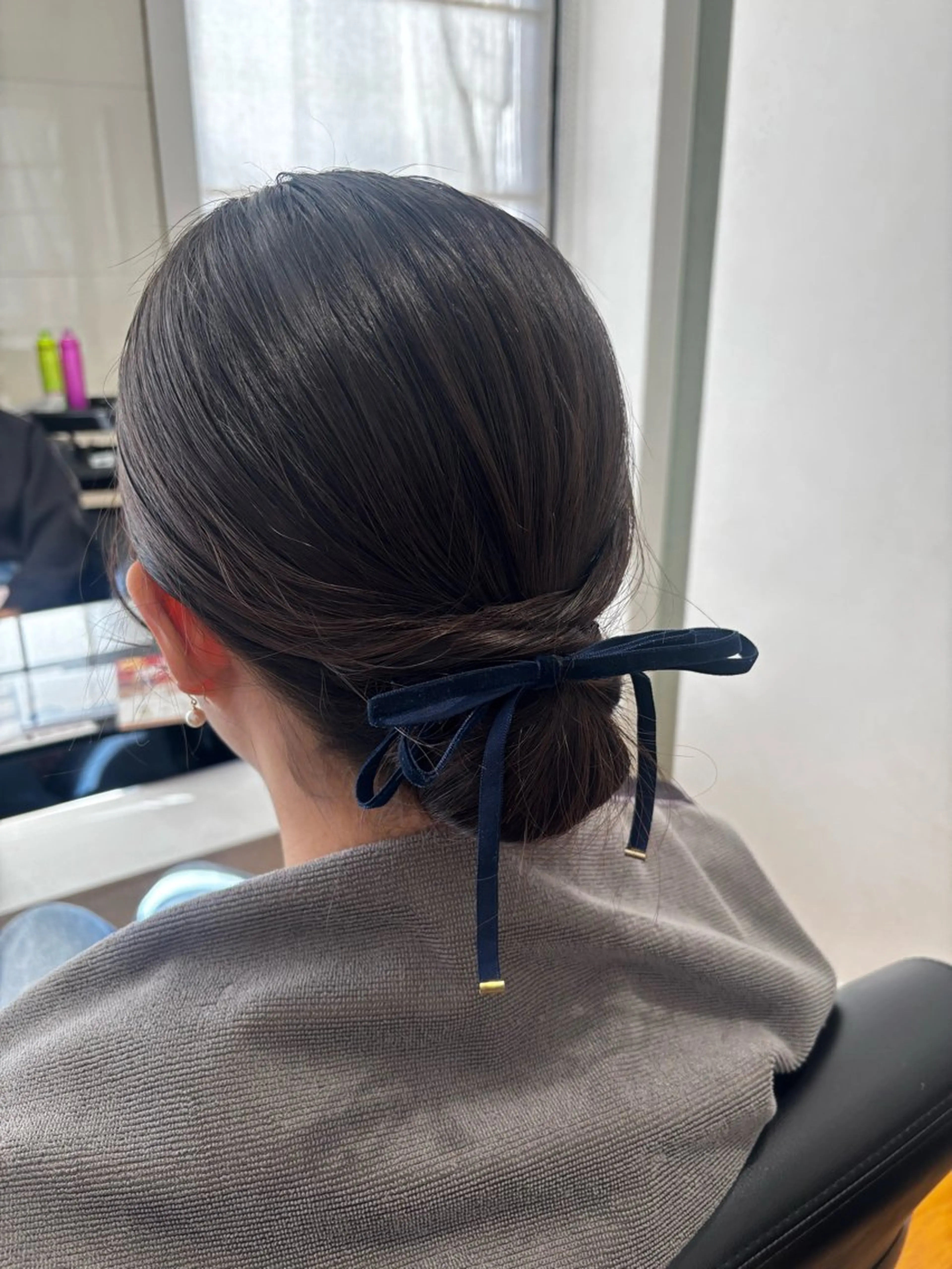 ヘアアレンジ ヘアセット 浜崎 千亜のヘアスタイル